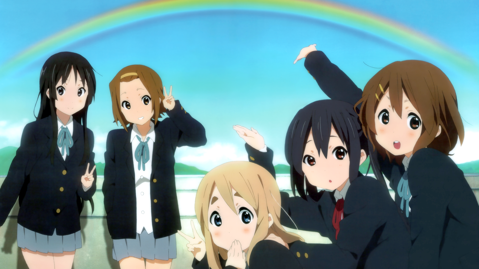 Девушки под радугой, аниме K-ON