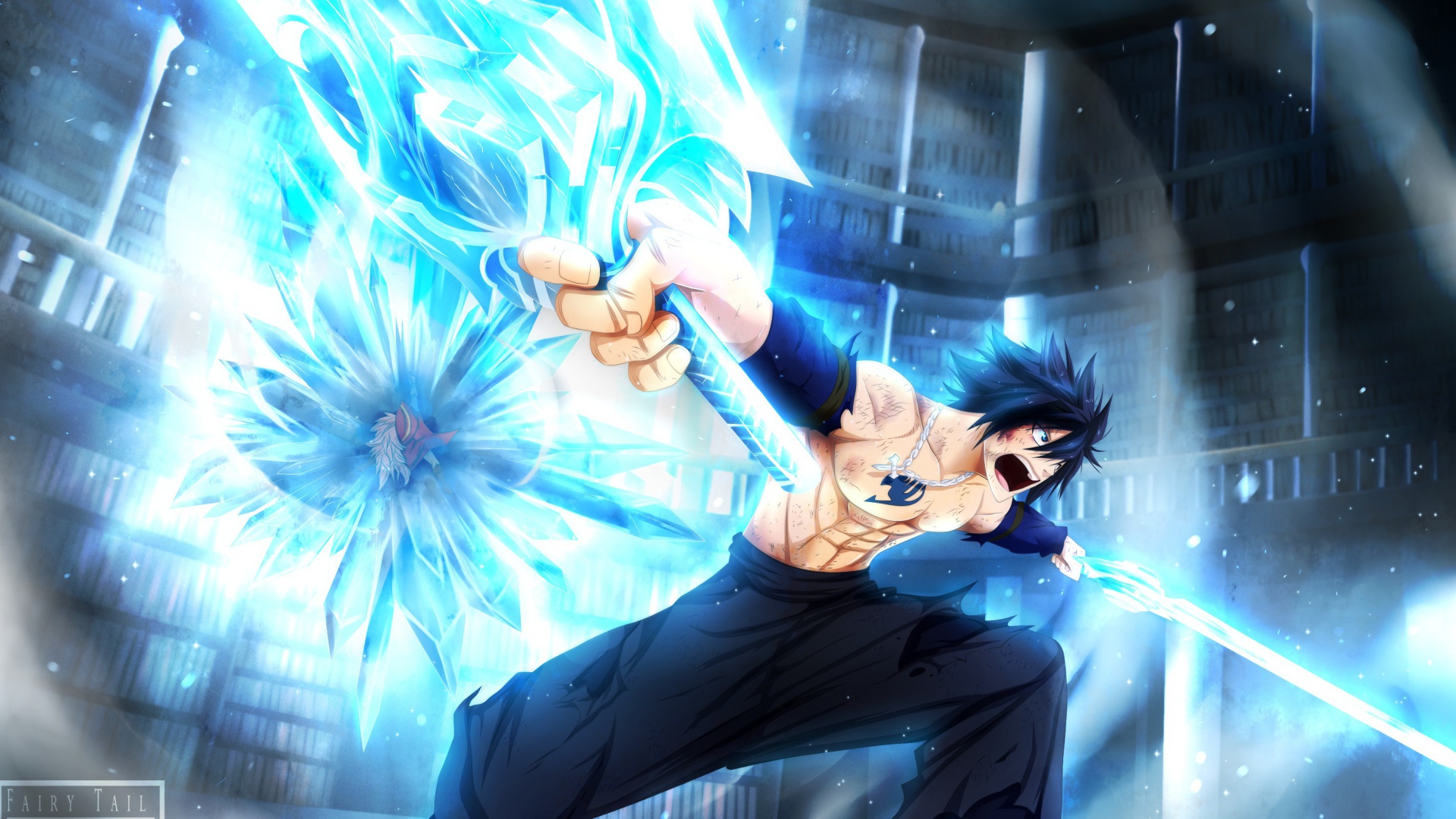 Персонаж Грей из аниме Сказка о хвосте феи