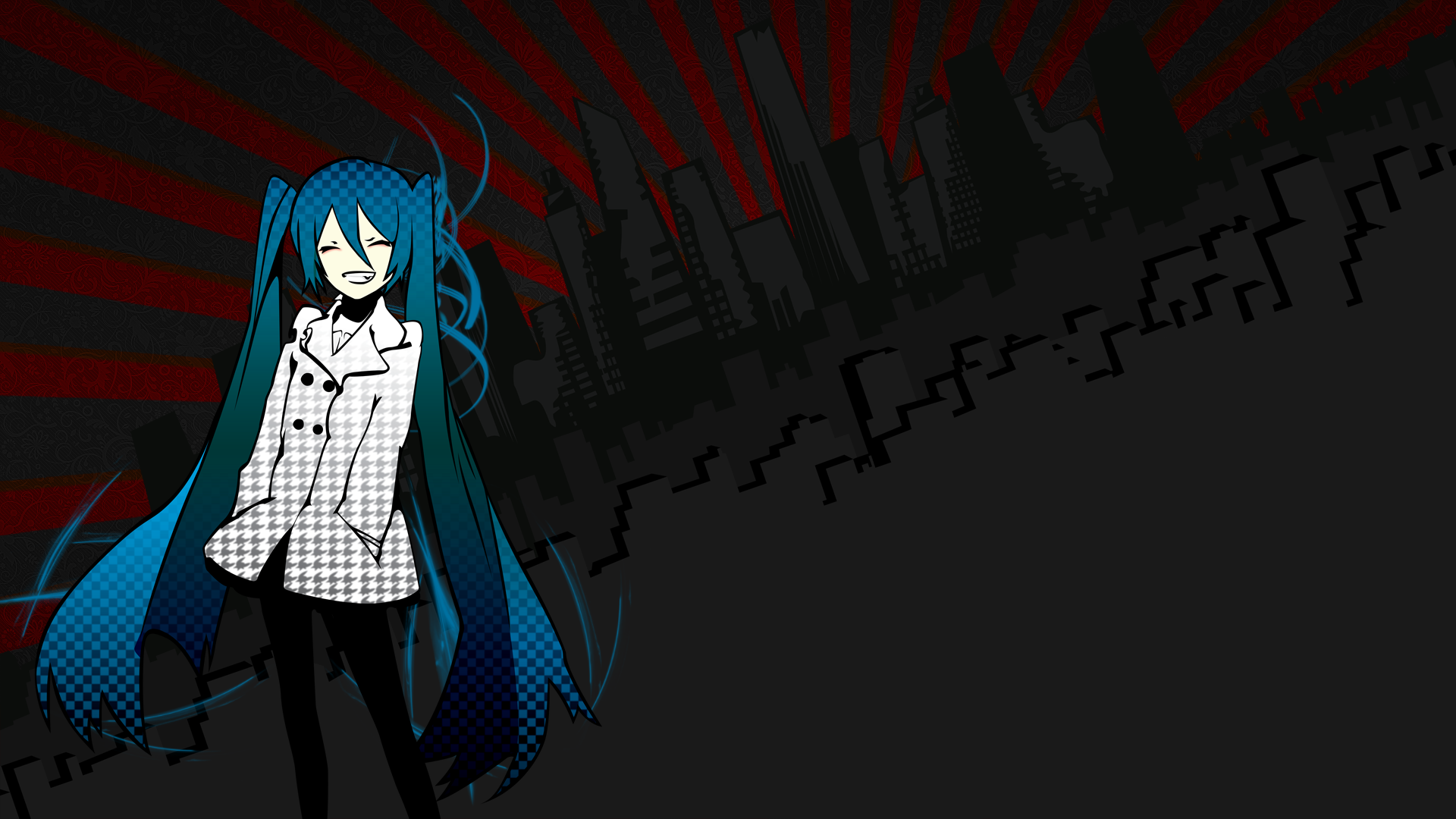 Синеволосая Хатсунэ Мику, аниме