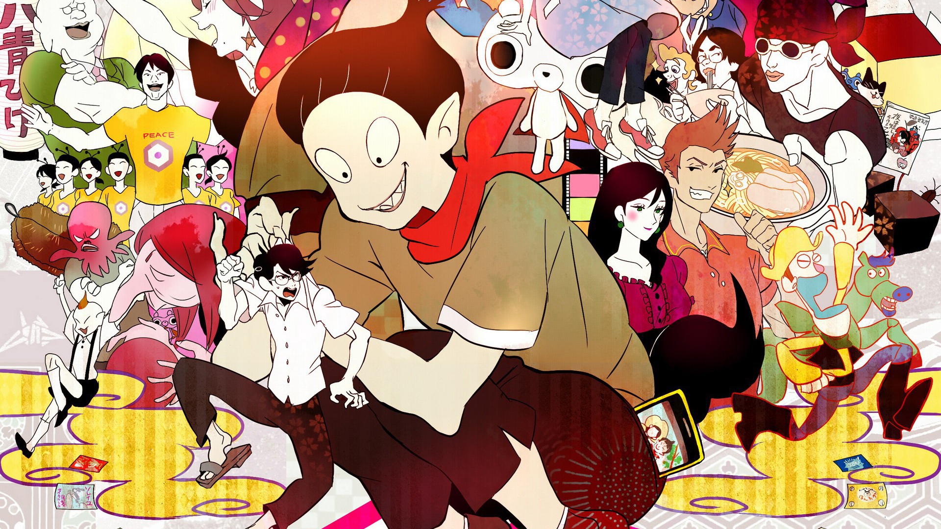 Герои аниме The Tatami Galaxy