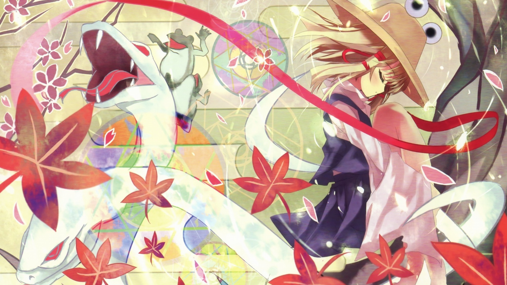 Владыка природы, богиня Сувако Мория в аниме