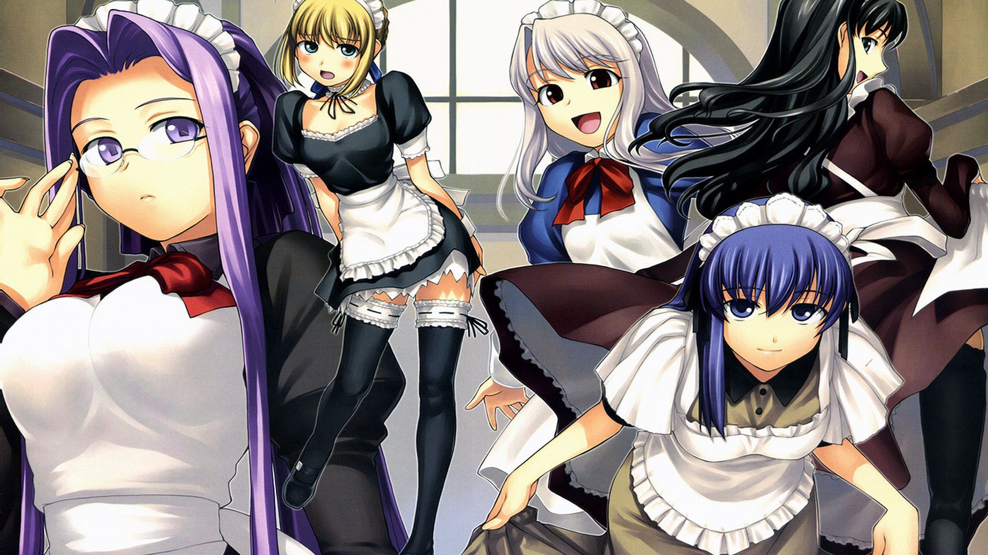 Горничные из мира аниме