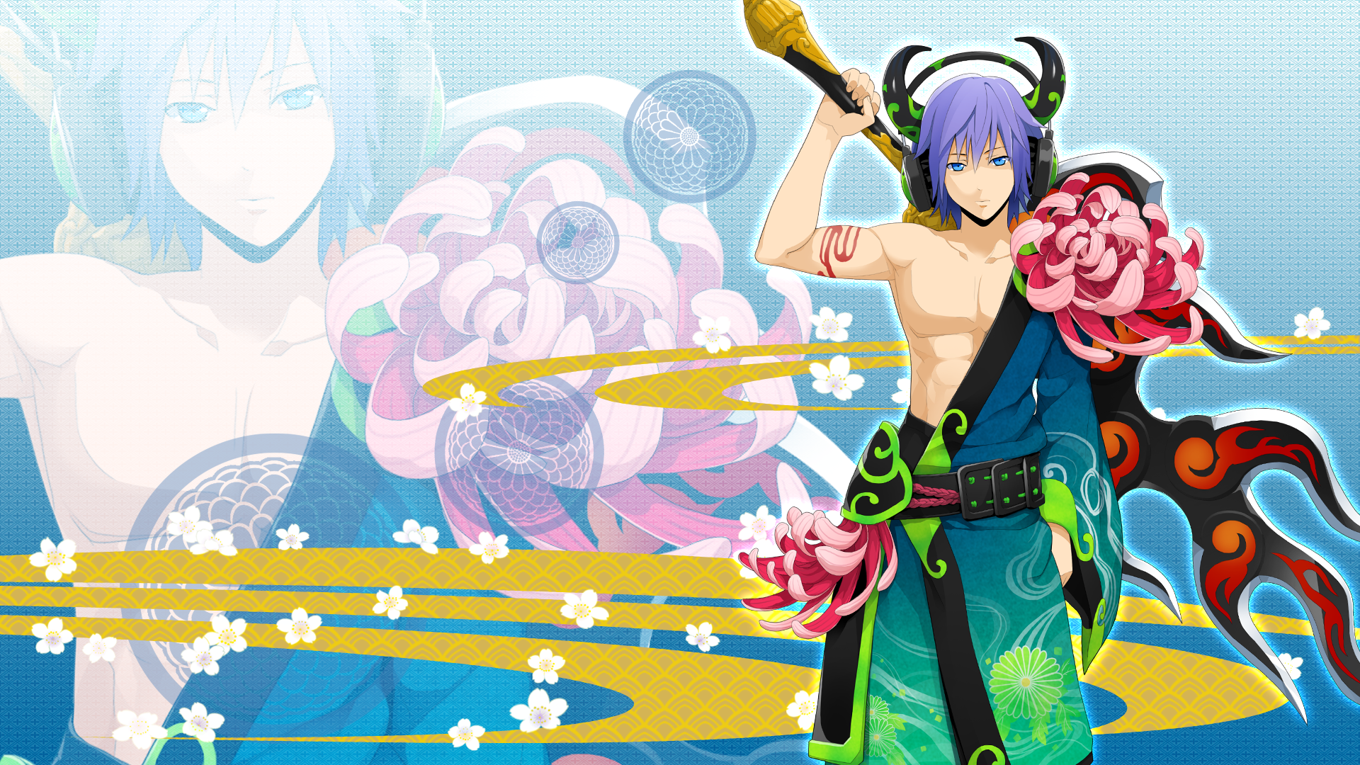 Парень из аниме Onigirl