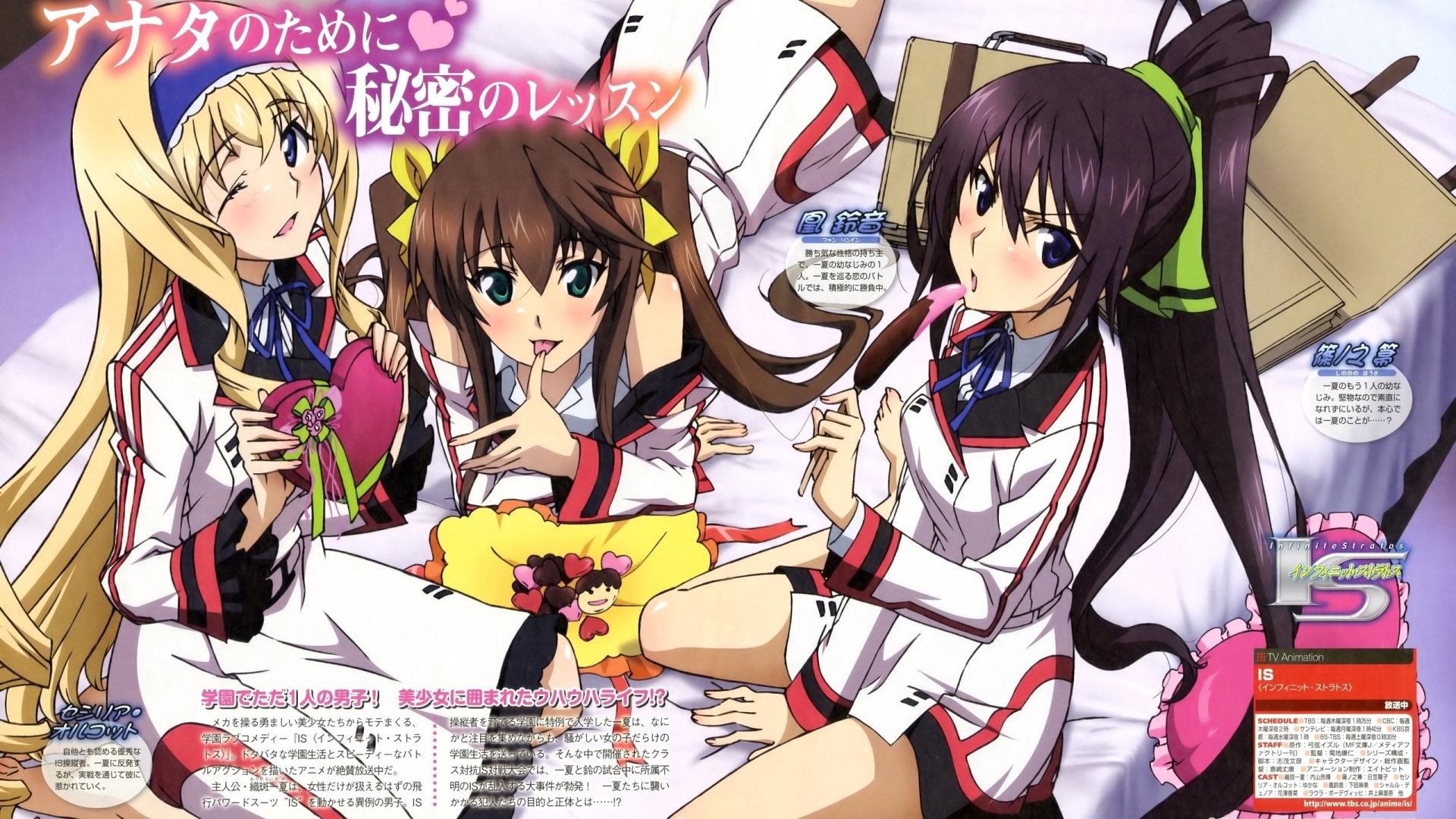 Манга аниме Infinite Stratos