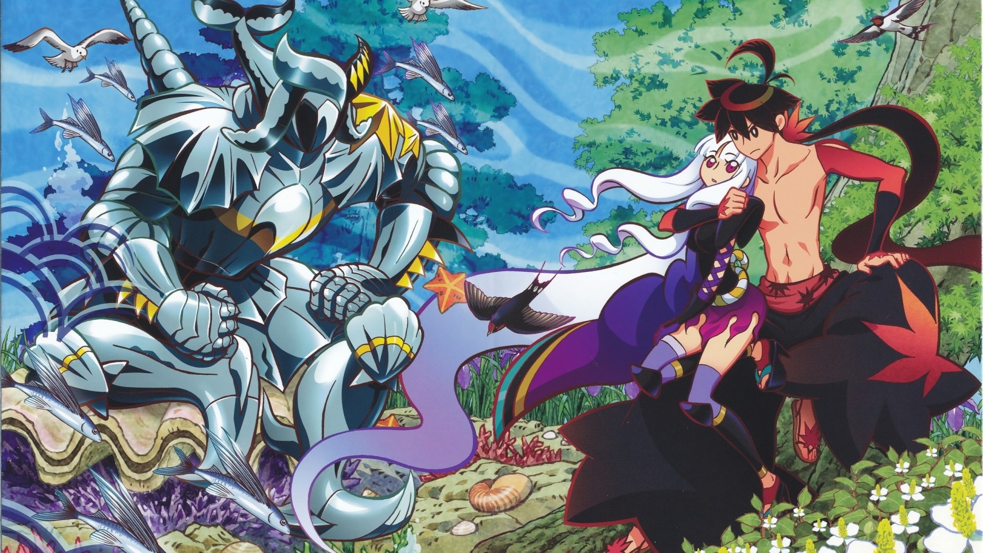 Встреча с врагом в аниме Истории мечей