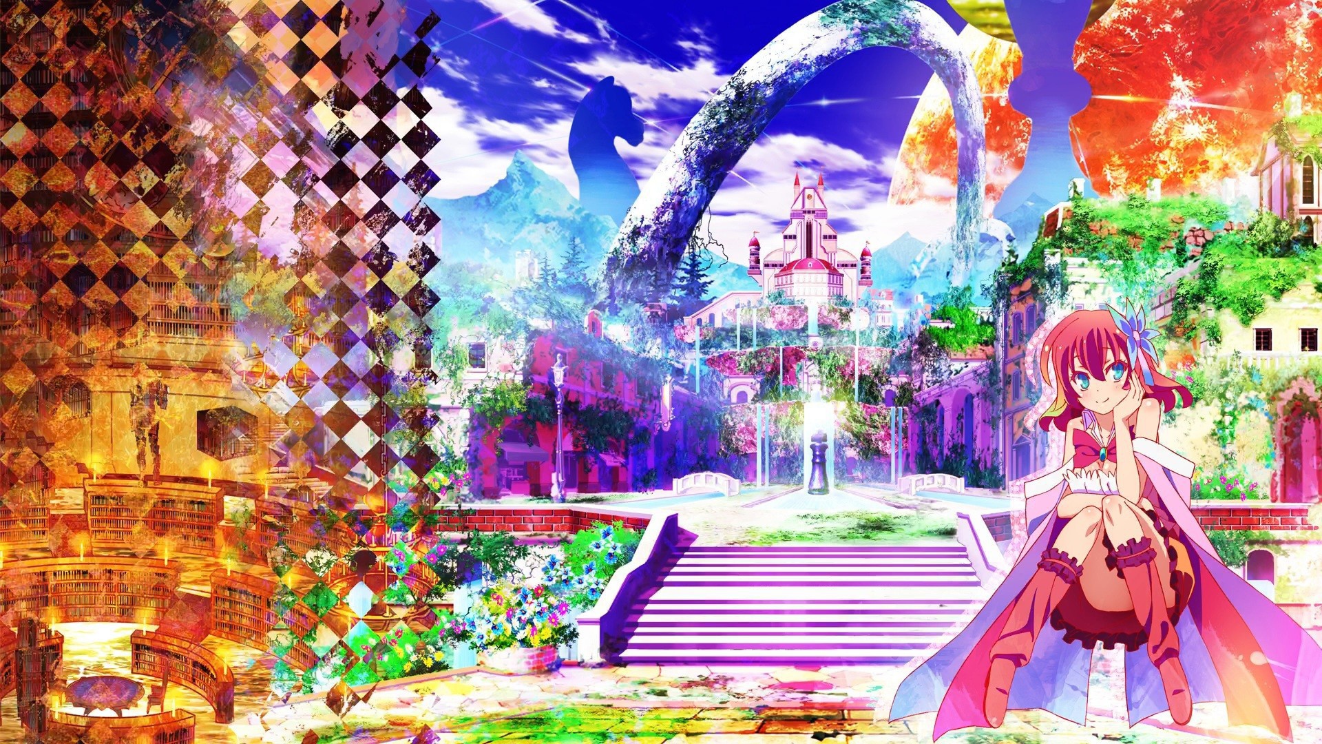 Парк в аниме Игра на выживание