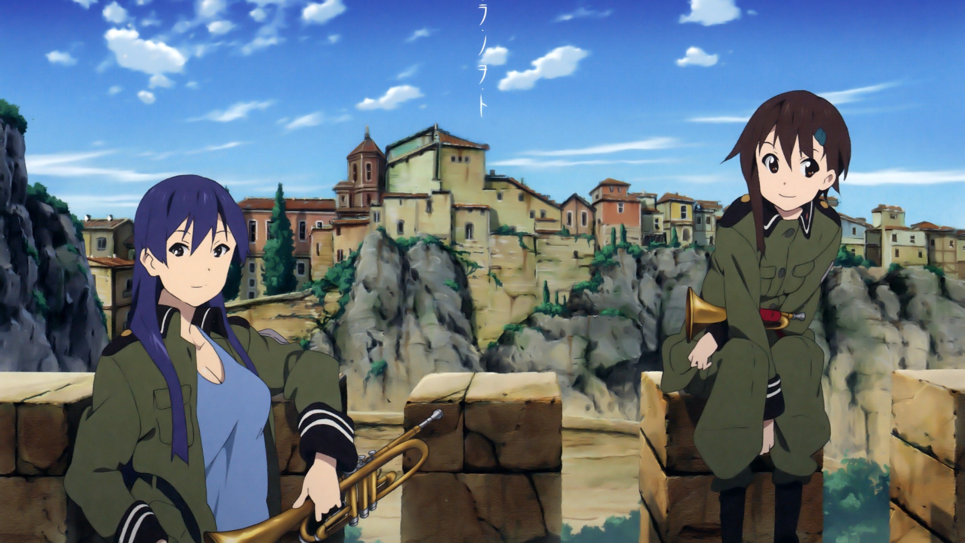 Люди в аниме Звуки небес