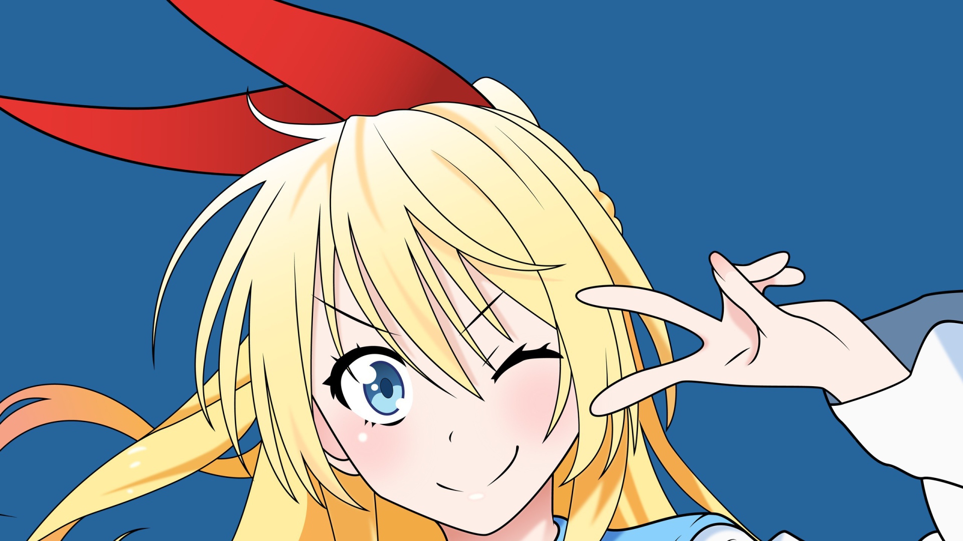 Задорная девушка аниме Nisekoi