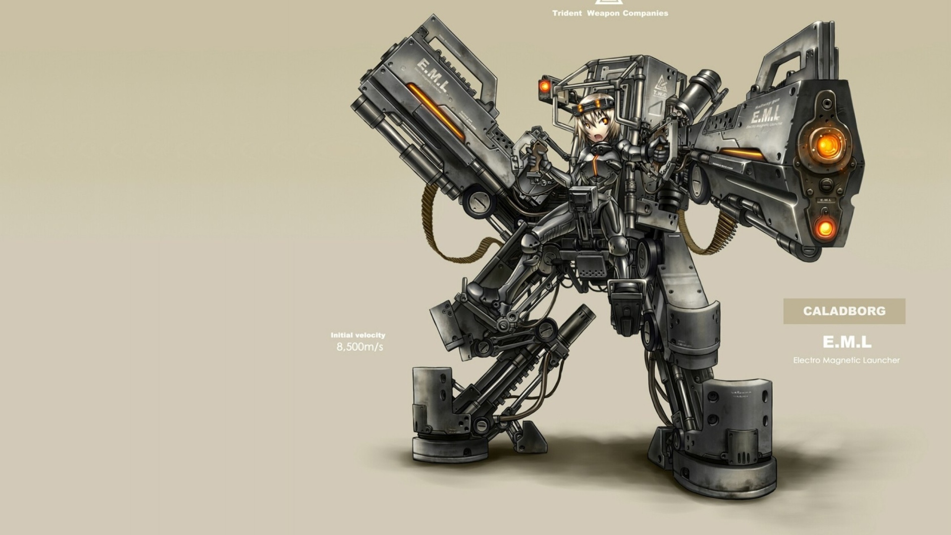 Мощный робот Gia Anime