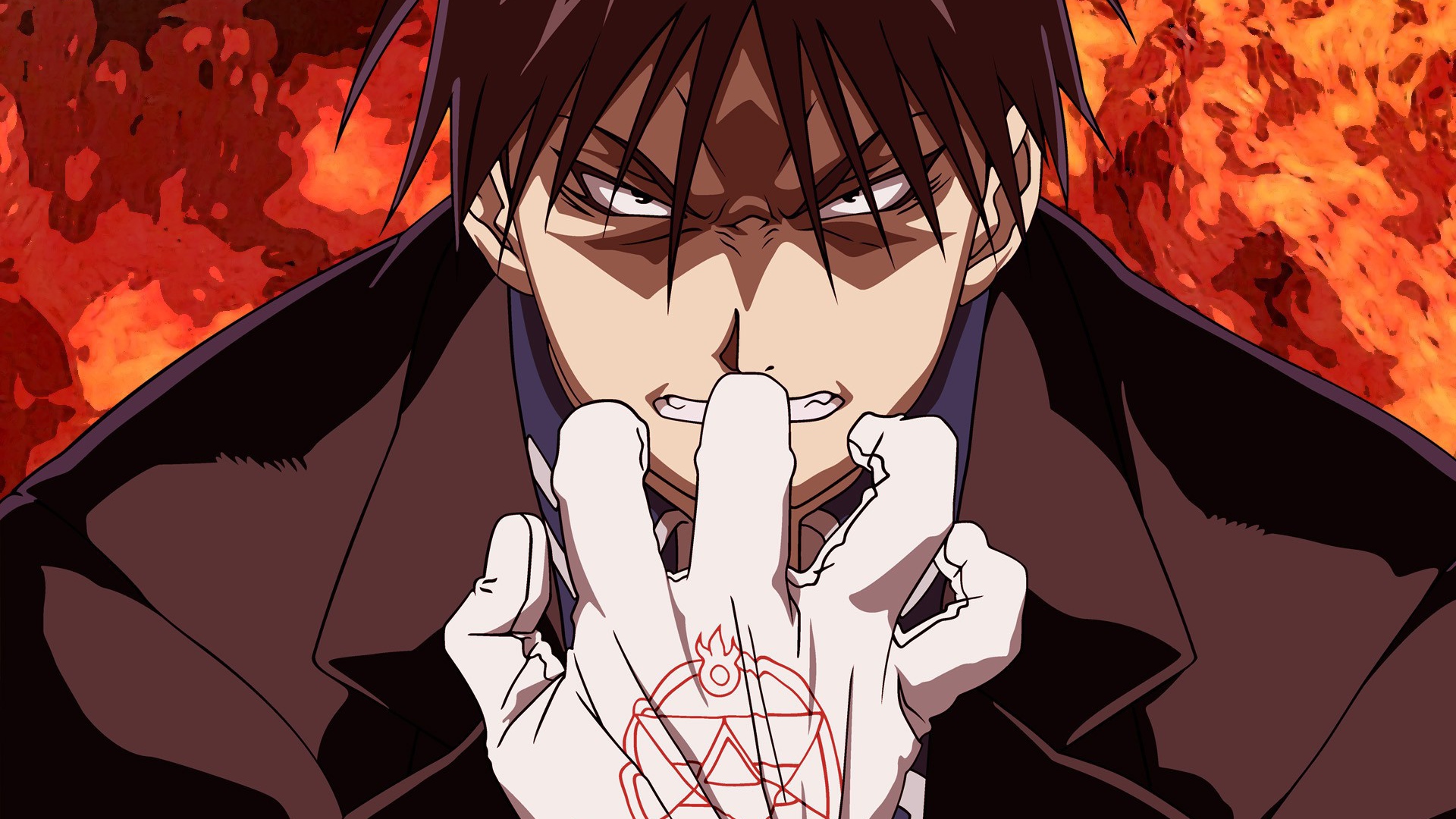 Роу Мустанг персонаж аниме