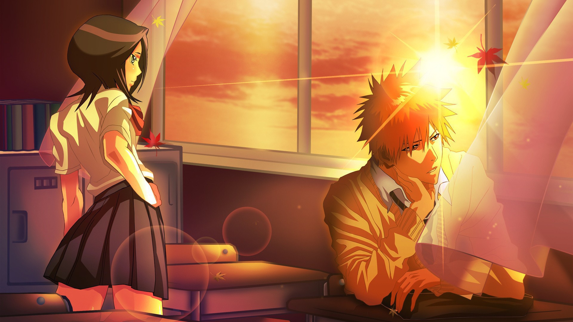 Школьные друзья в аниме Блич