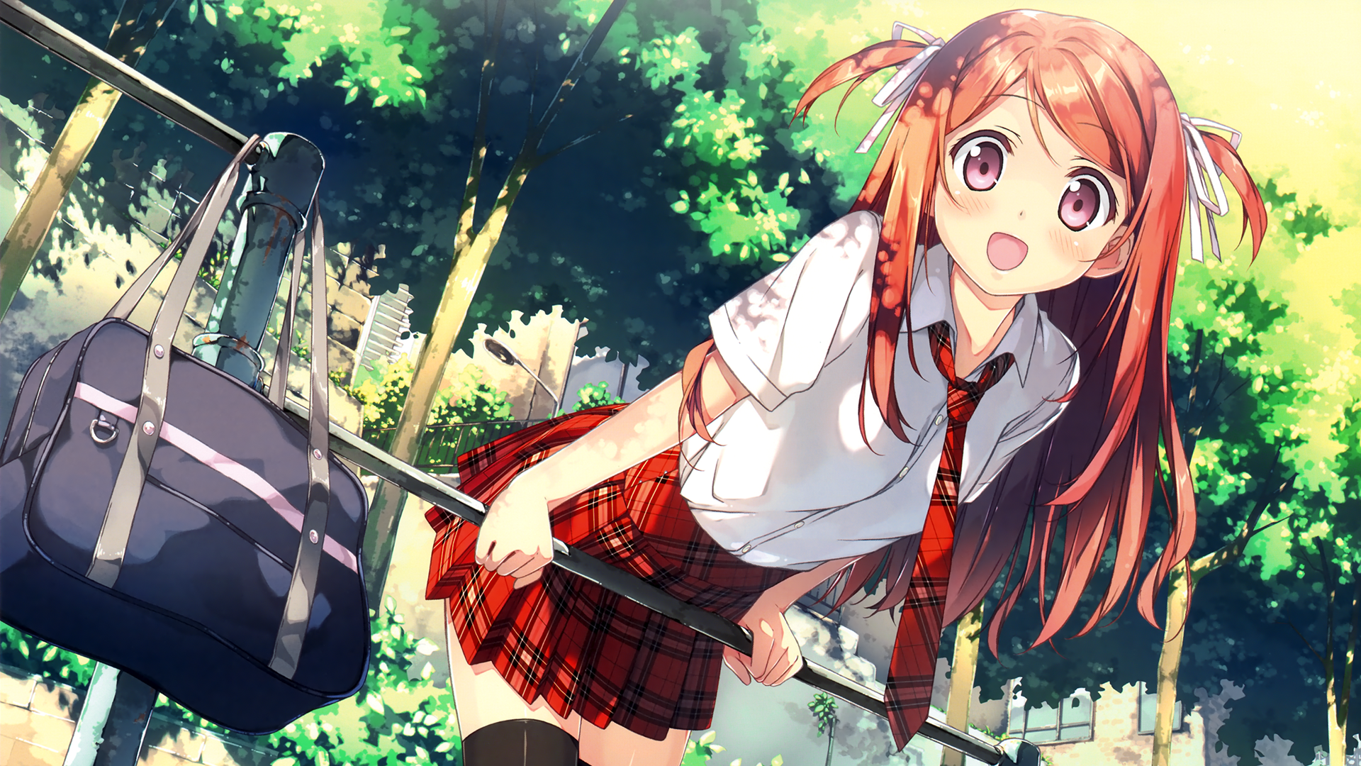 Школьница из аниме Kantoku