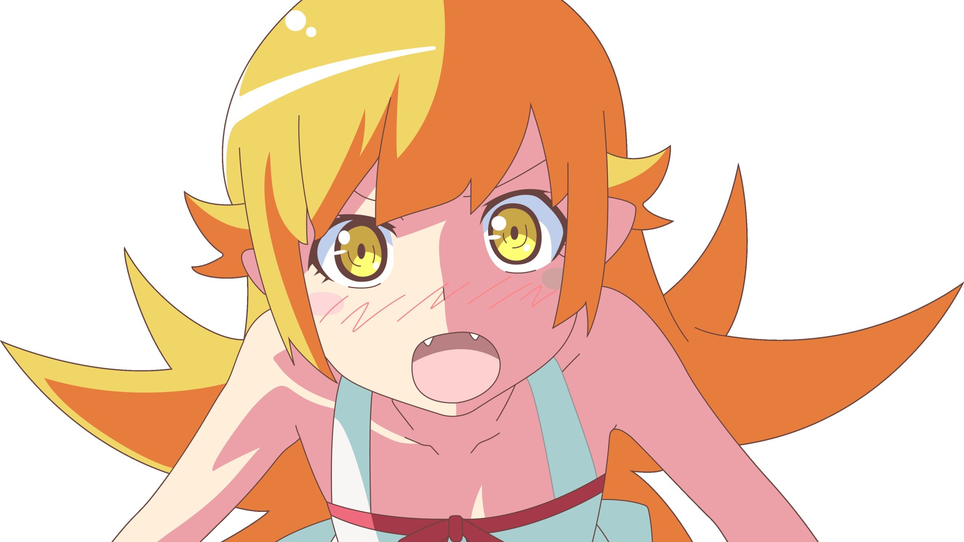 Злая девушка аниме Ошино Шинобу