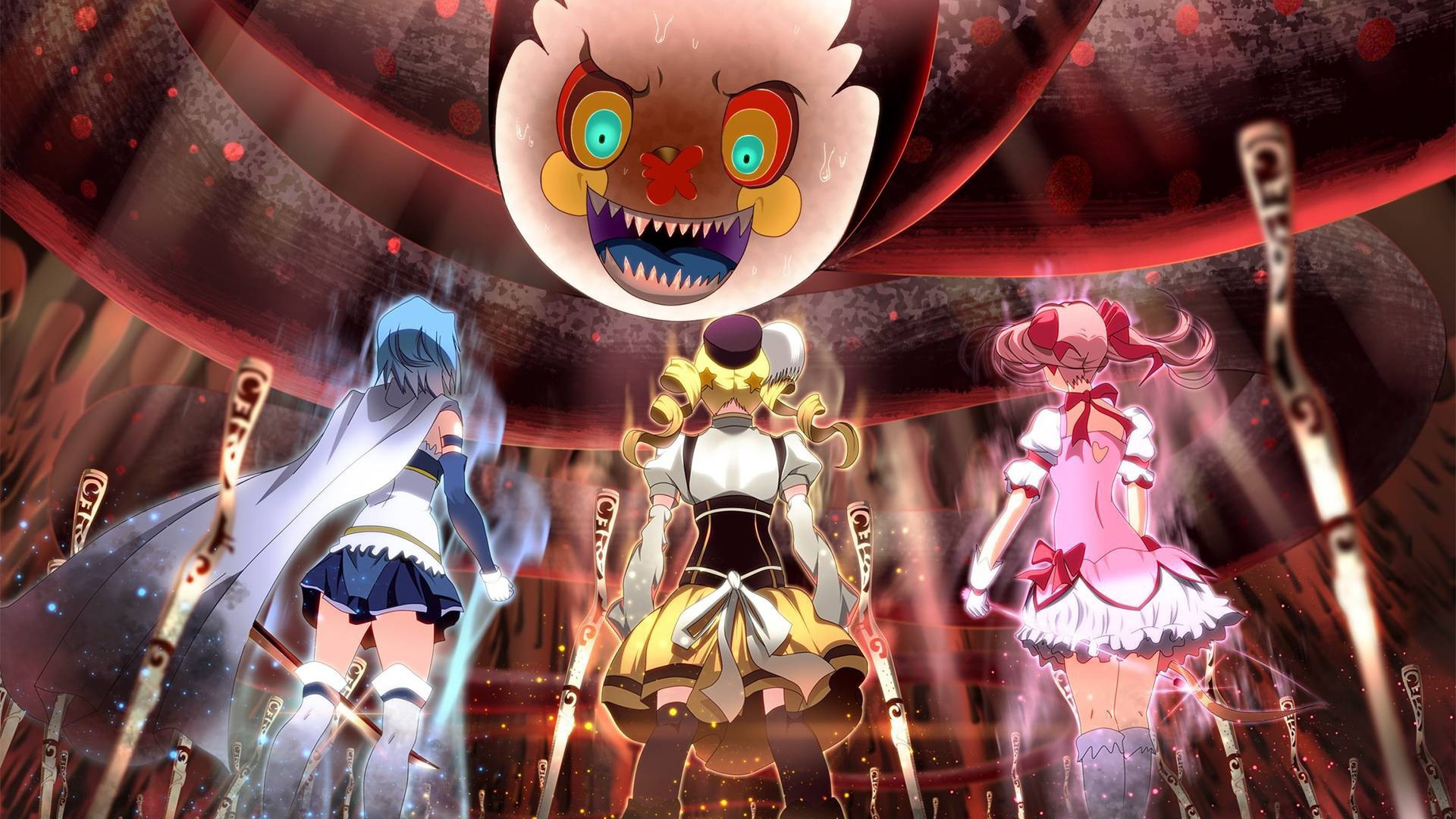 Колдуньи из аниме Девочка-волшебница Мадока