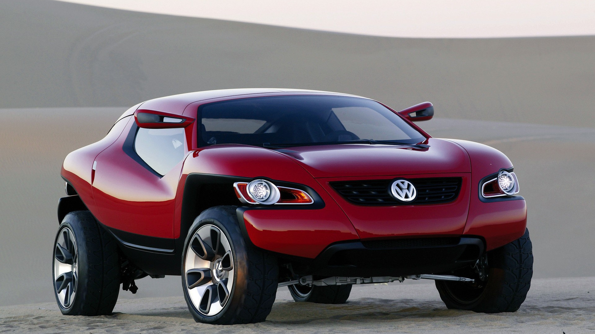 Немецкий автомобиль на высокой подвеске