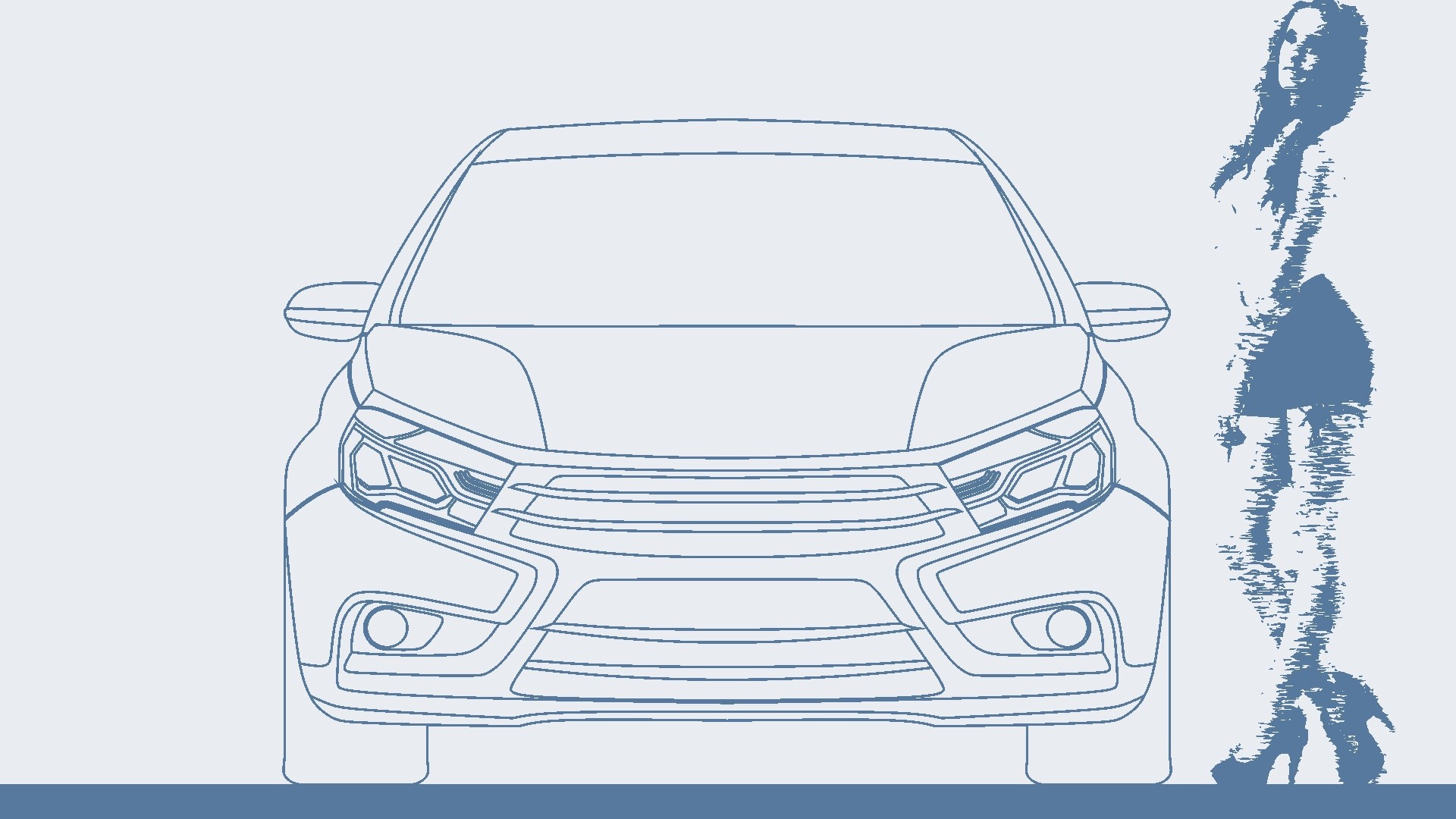 Изображение Лады Веста и девушки