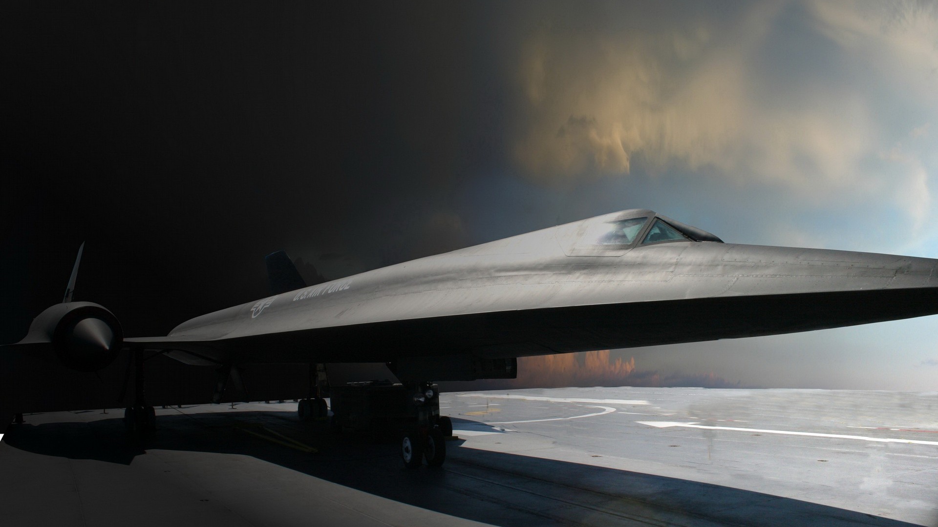 Фантастический самолет SR-71 Blackbird