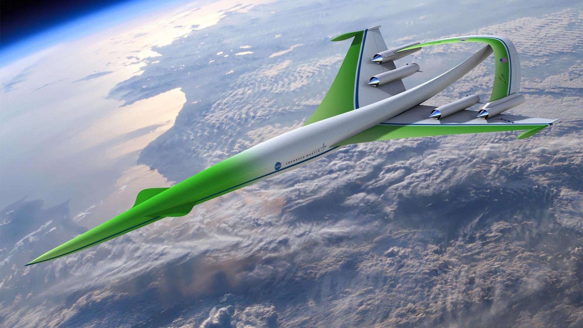 Supersonic Green Machine - концепция самолета NASA