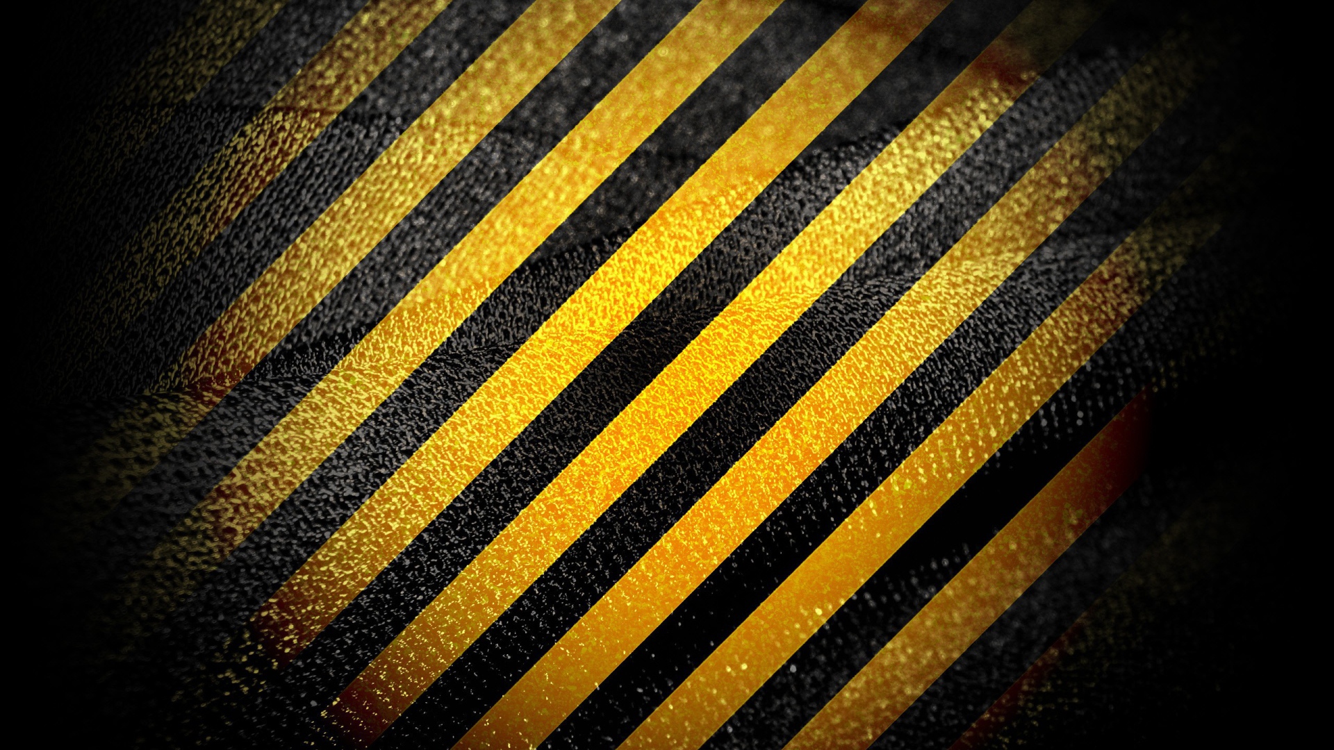 Черные и желтые косые полосы
