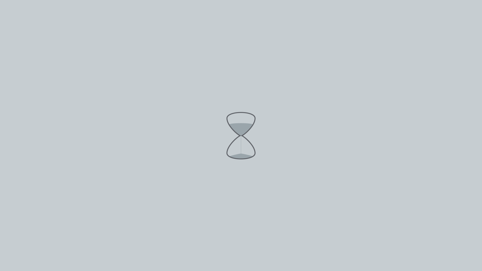 Песочные часы, серый фон