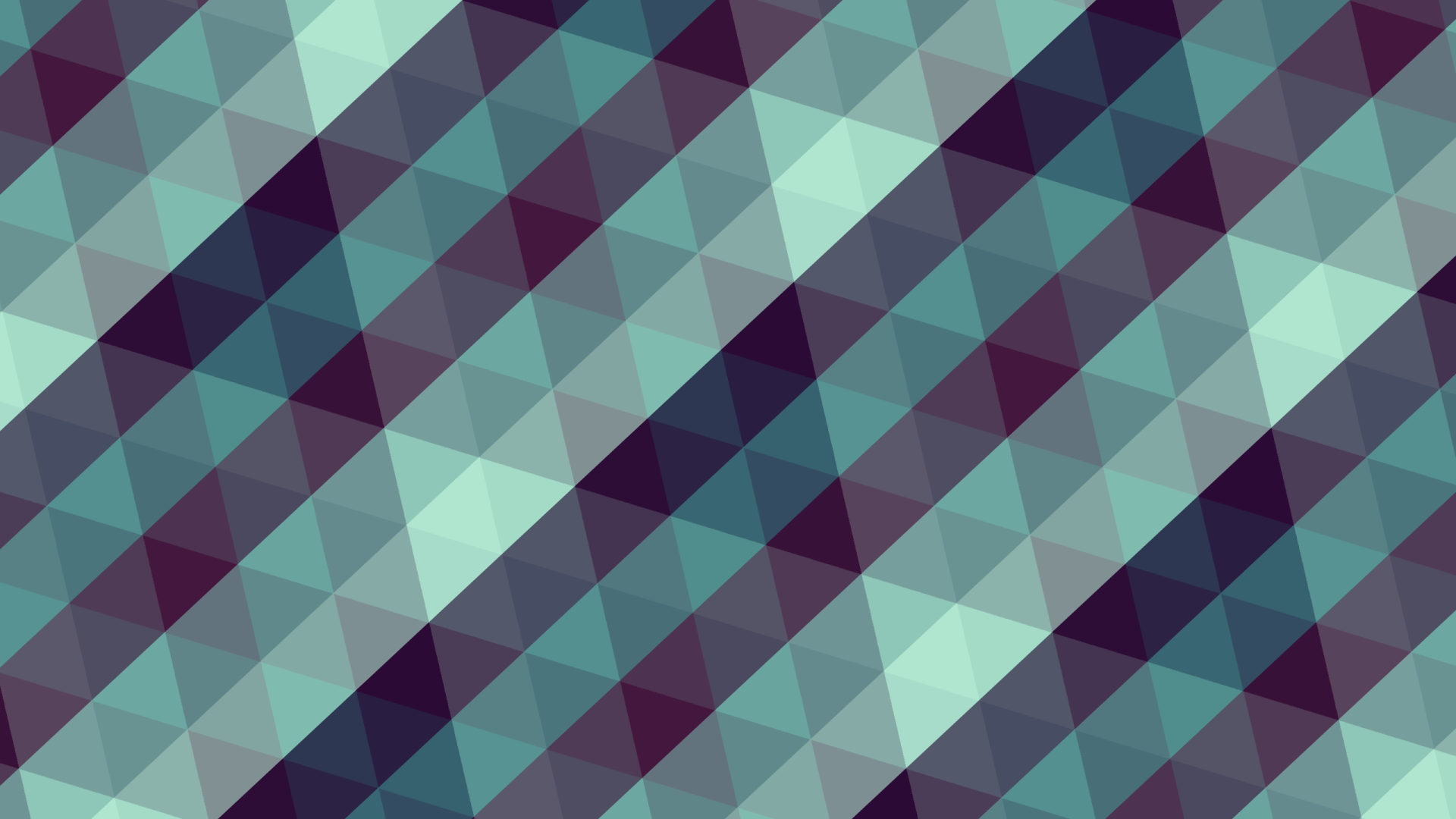 Орнамент из разноцветных треугольников