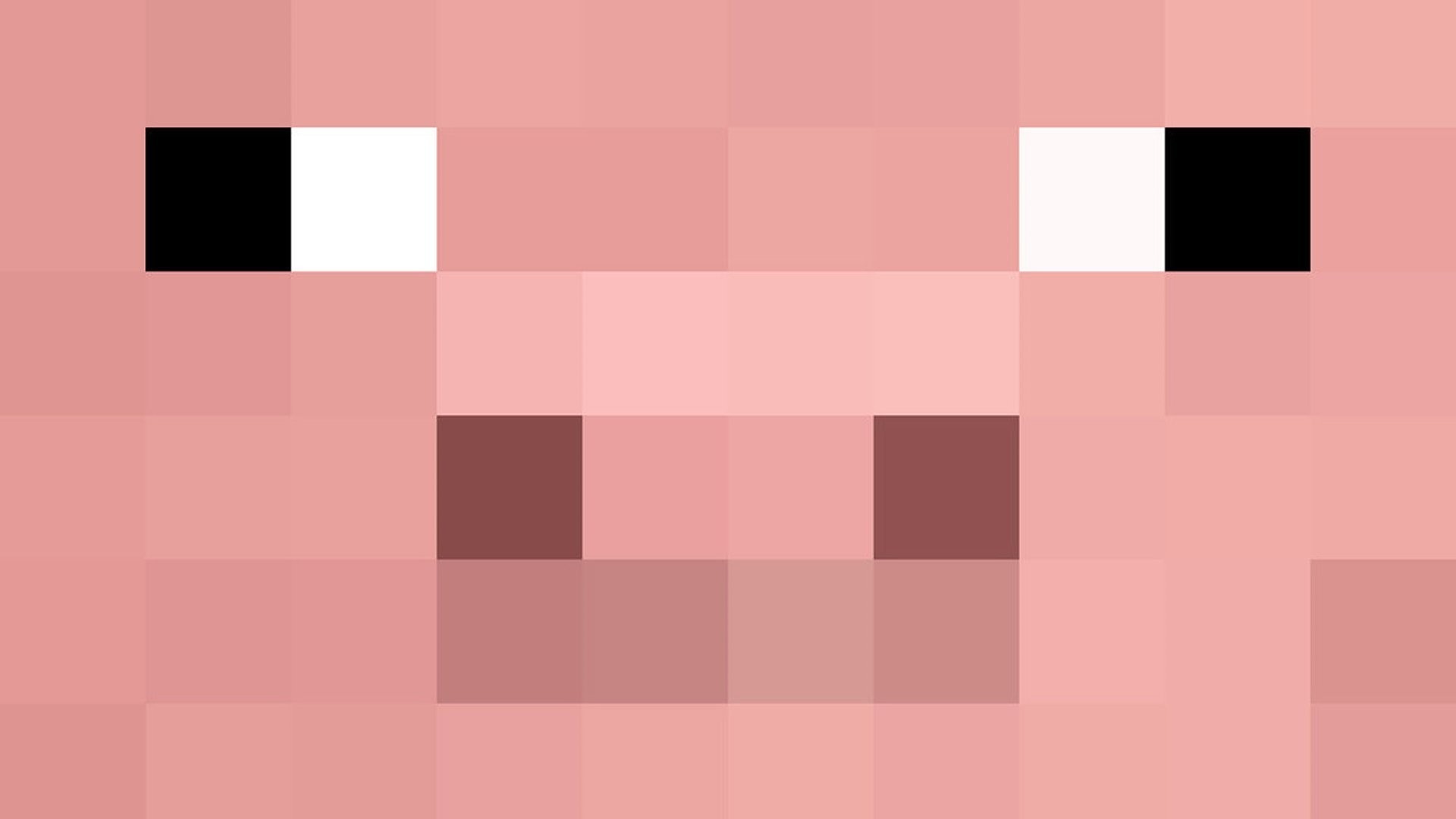 Розовый фон Minecraft