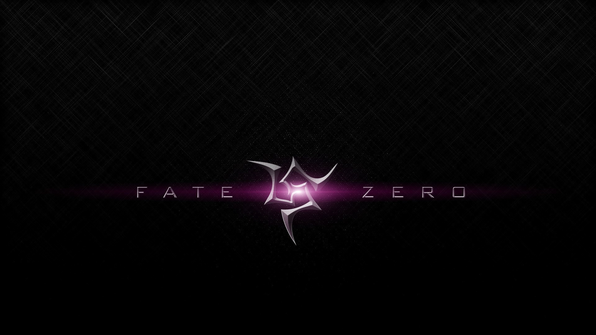 Розовые буквы, аниме Fate-Zero