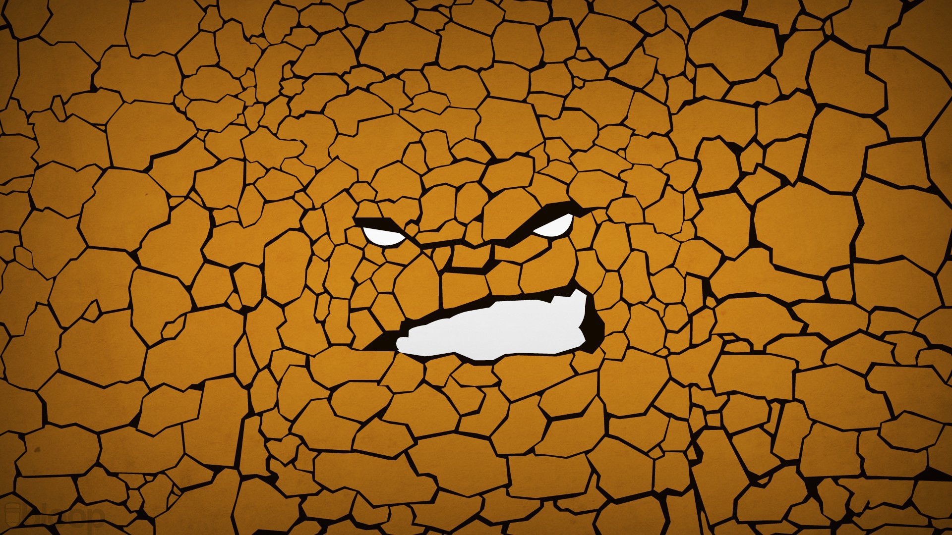 Каменный человек, фон