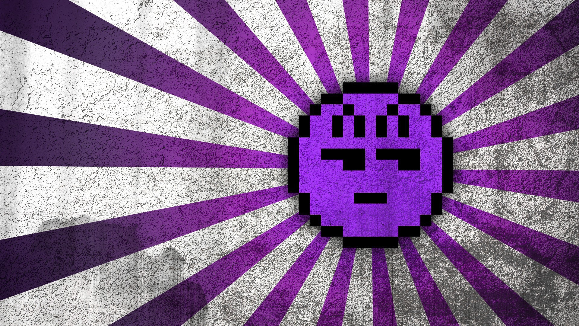 Фиолетовое солнце, фон