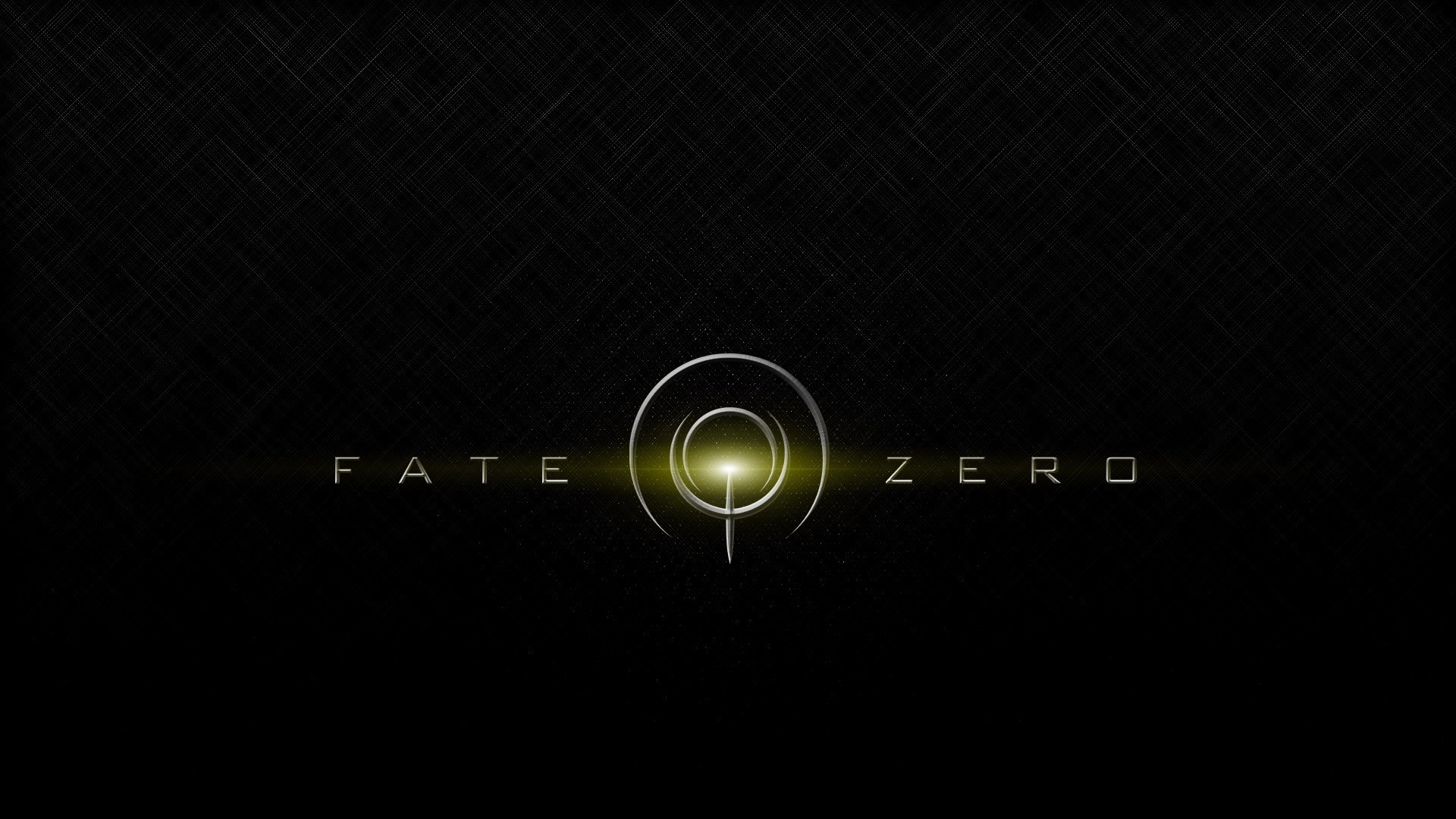 Желтые буквы, аниме Fate-Zero