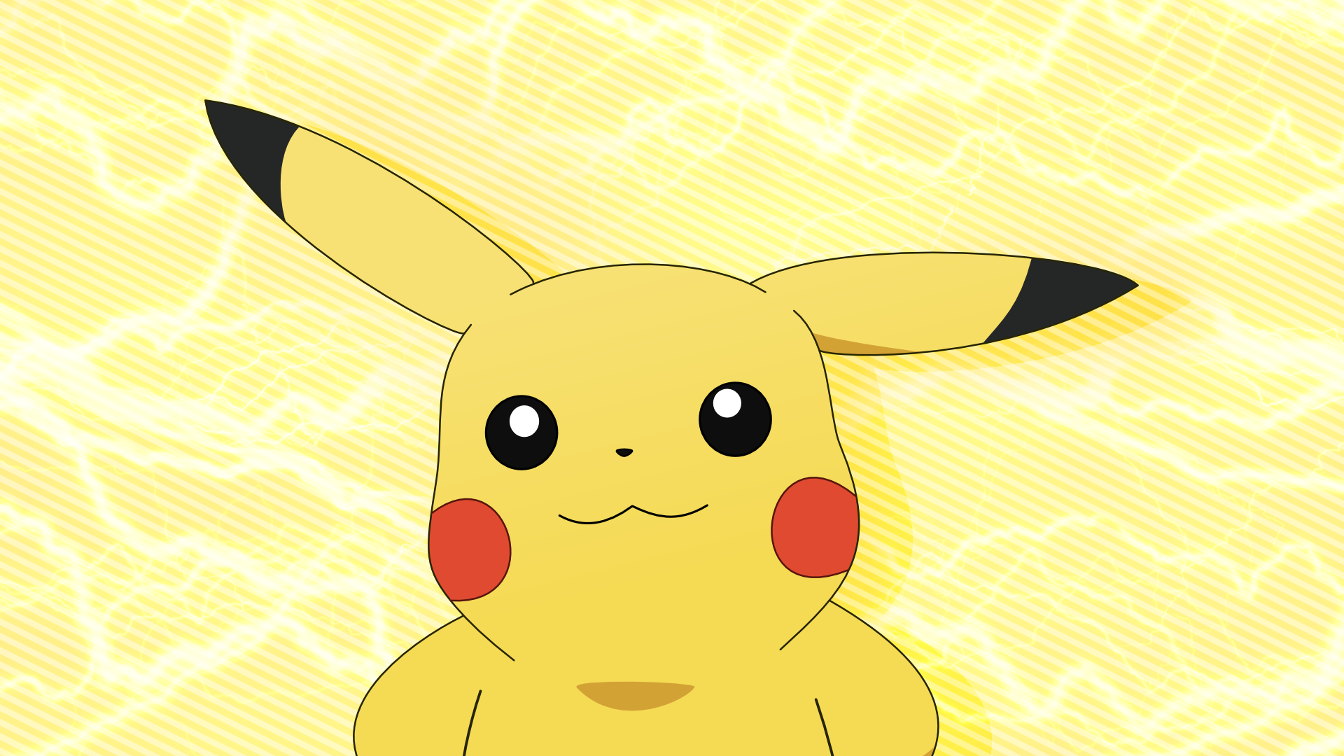 Желтый покемон Пикачу