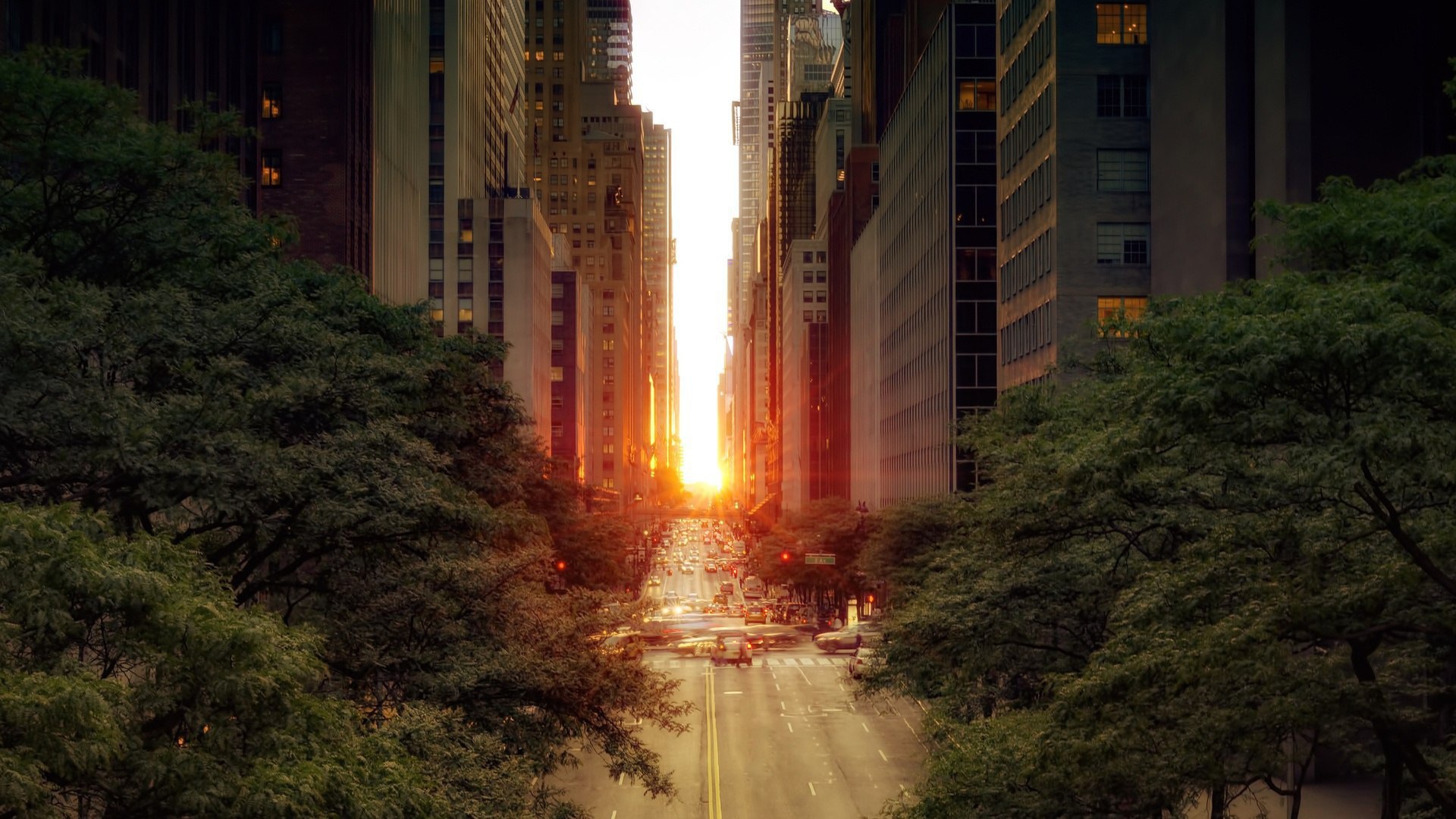 Деловой центр США город Нью-Йорк