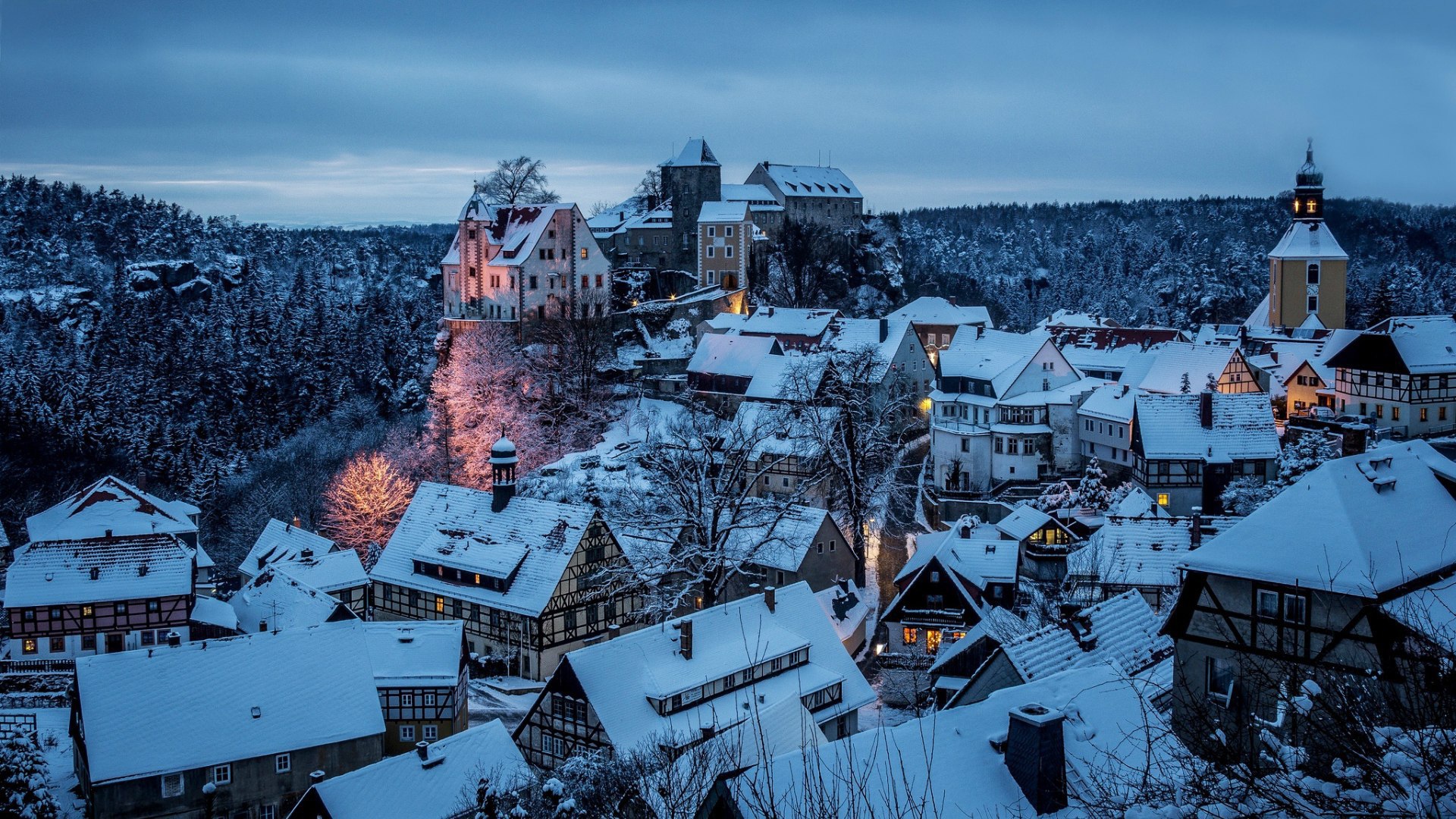 Город Хонштайн, Германия