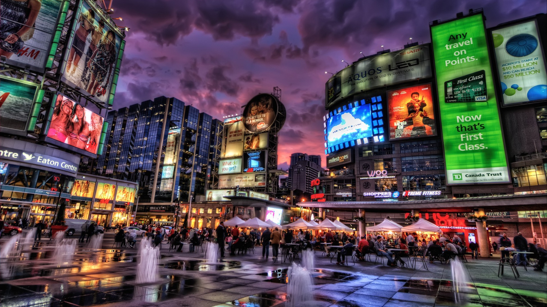 Город Торонто в Канаде