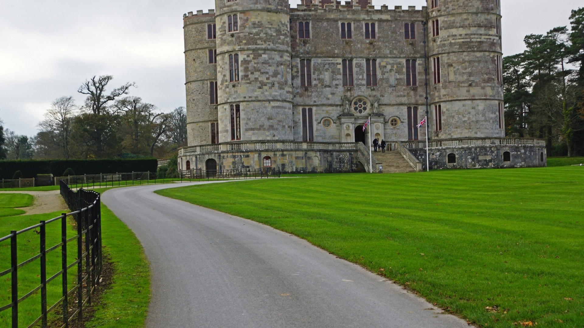 Уютный замок в Британии