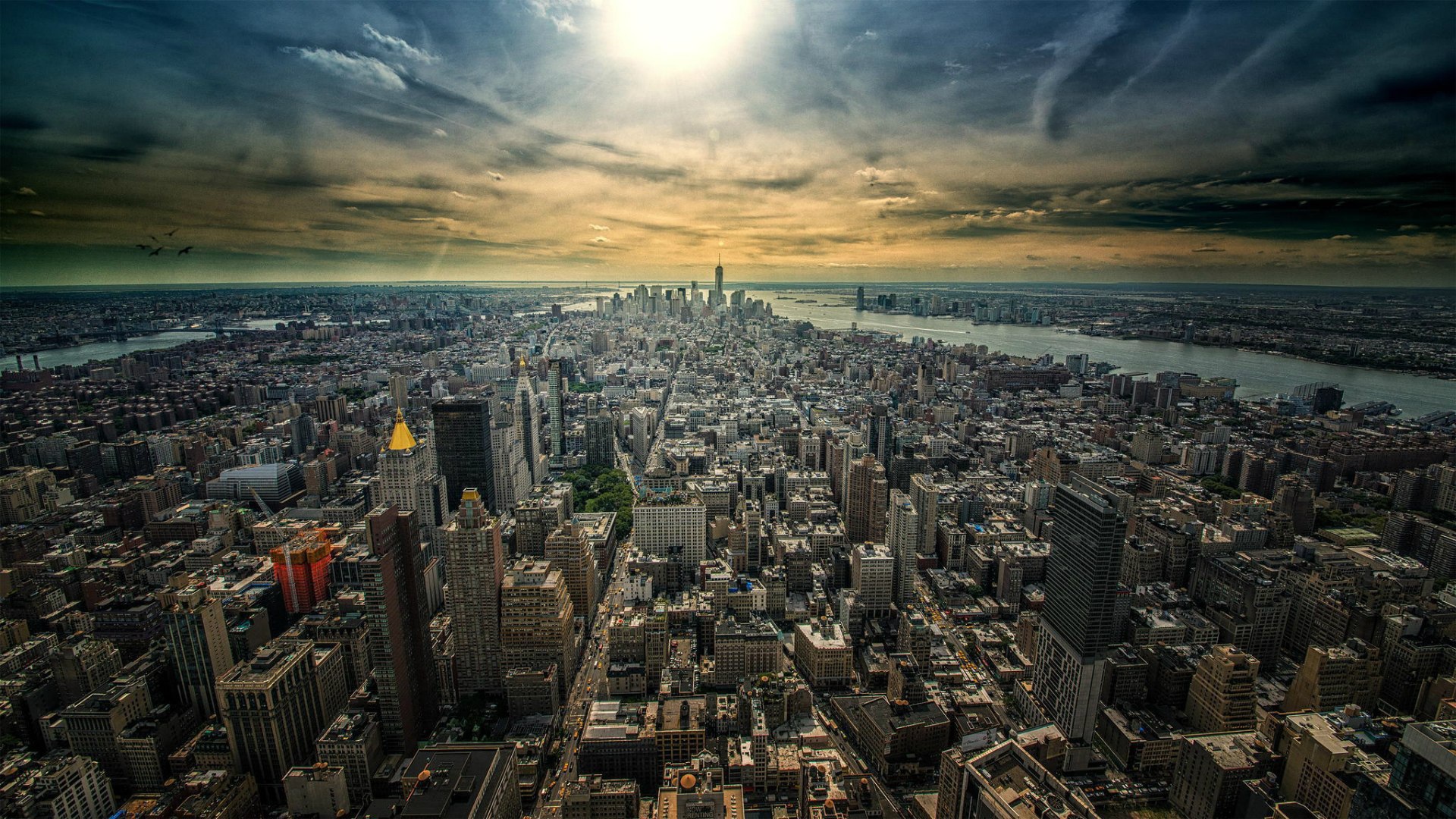 Полет над Нью-Йорком