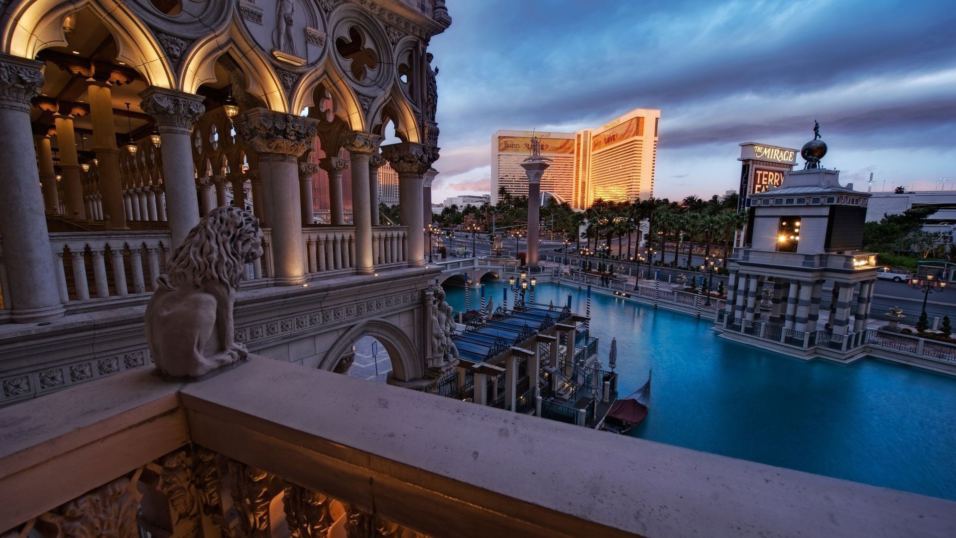 Маленькая Венеция в Лас-Вегасе