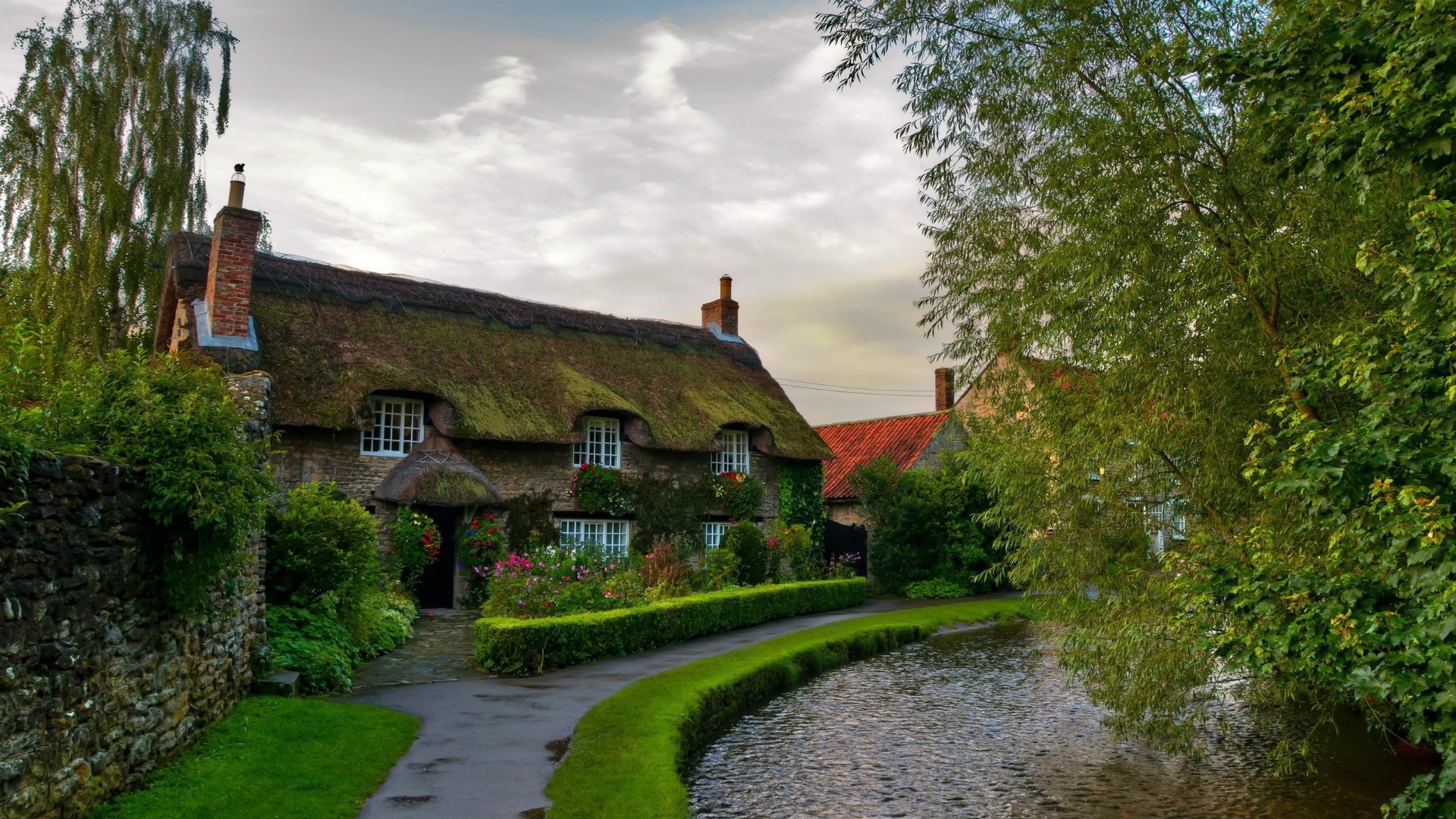 Улица в английском городке Торнтон-ле-Дейл