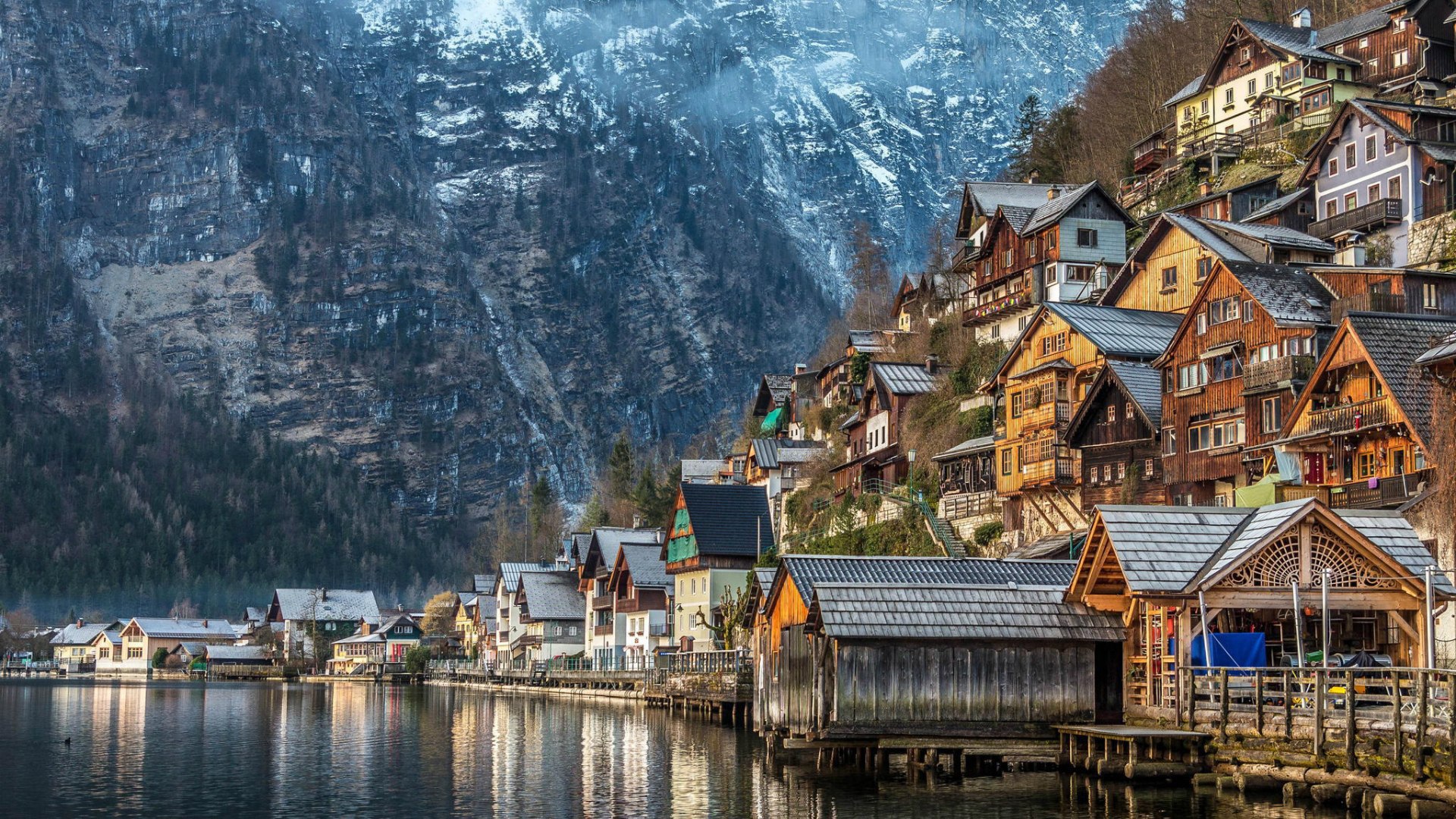 Городок Гальштат, Австрия