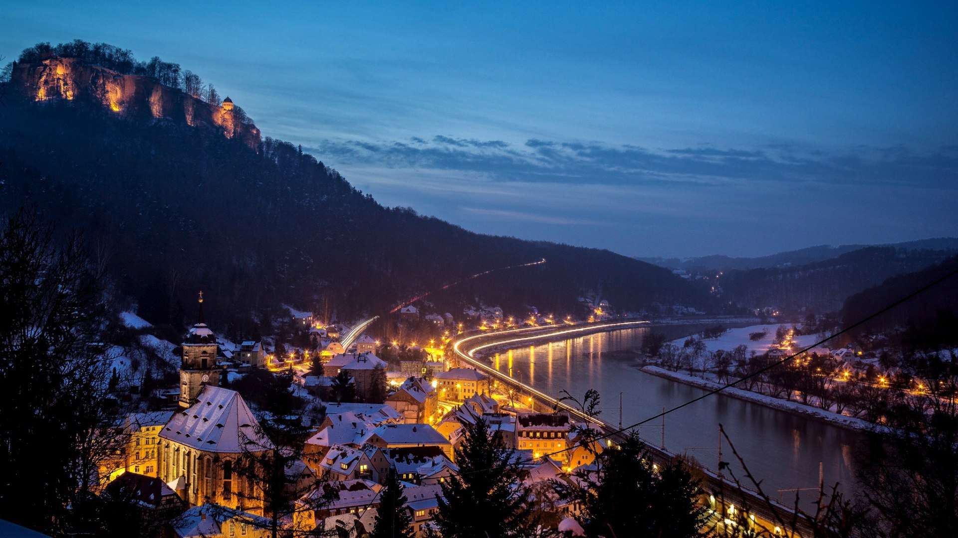 Городок Хонштайн, Германия