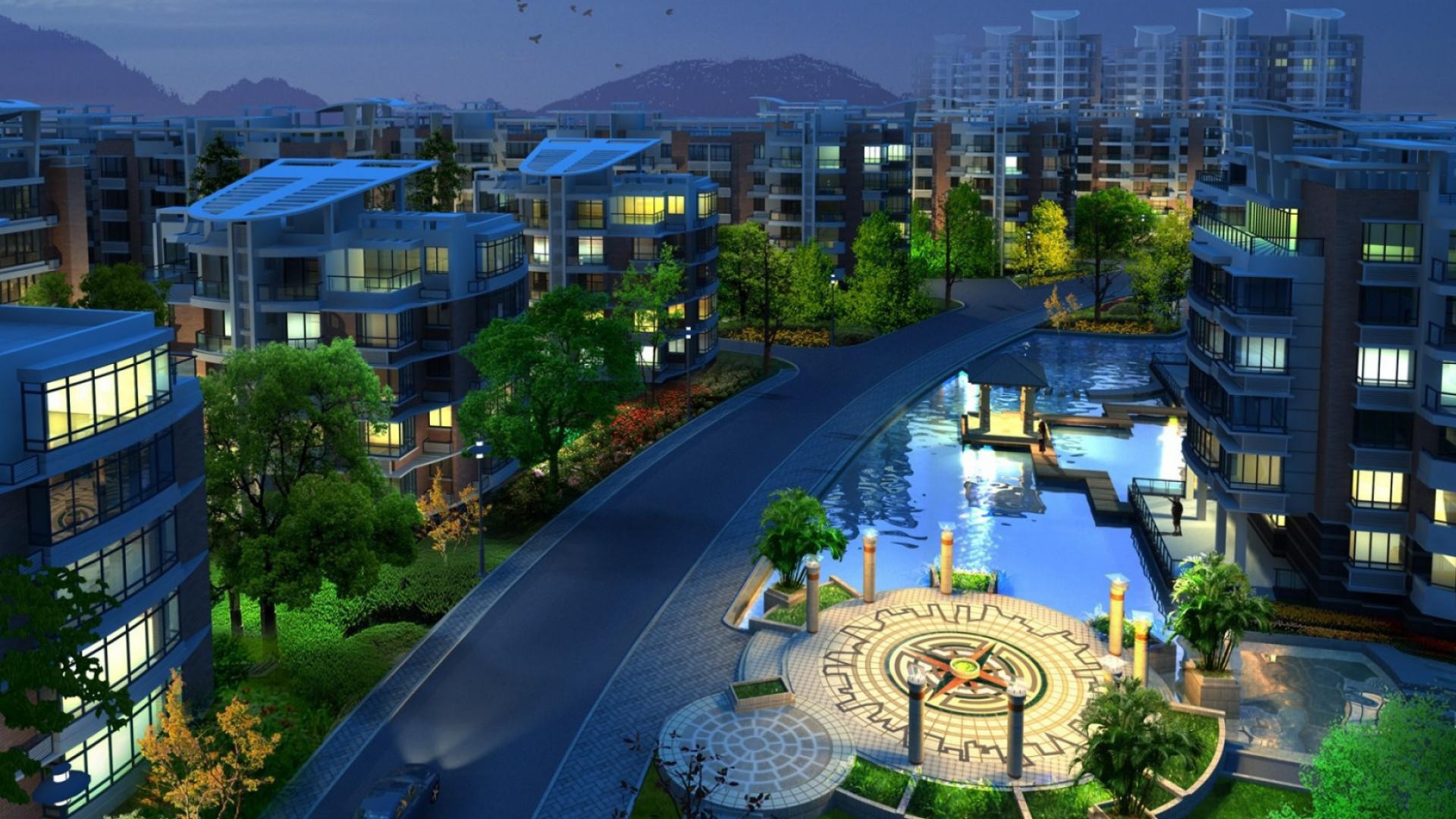 Дома в элитном спальном районе