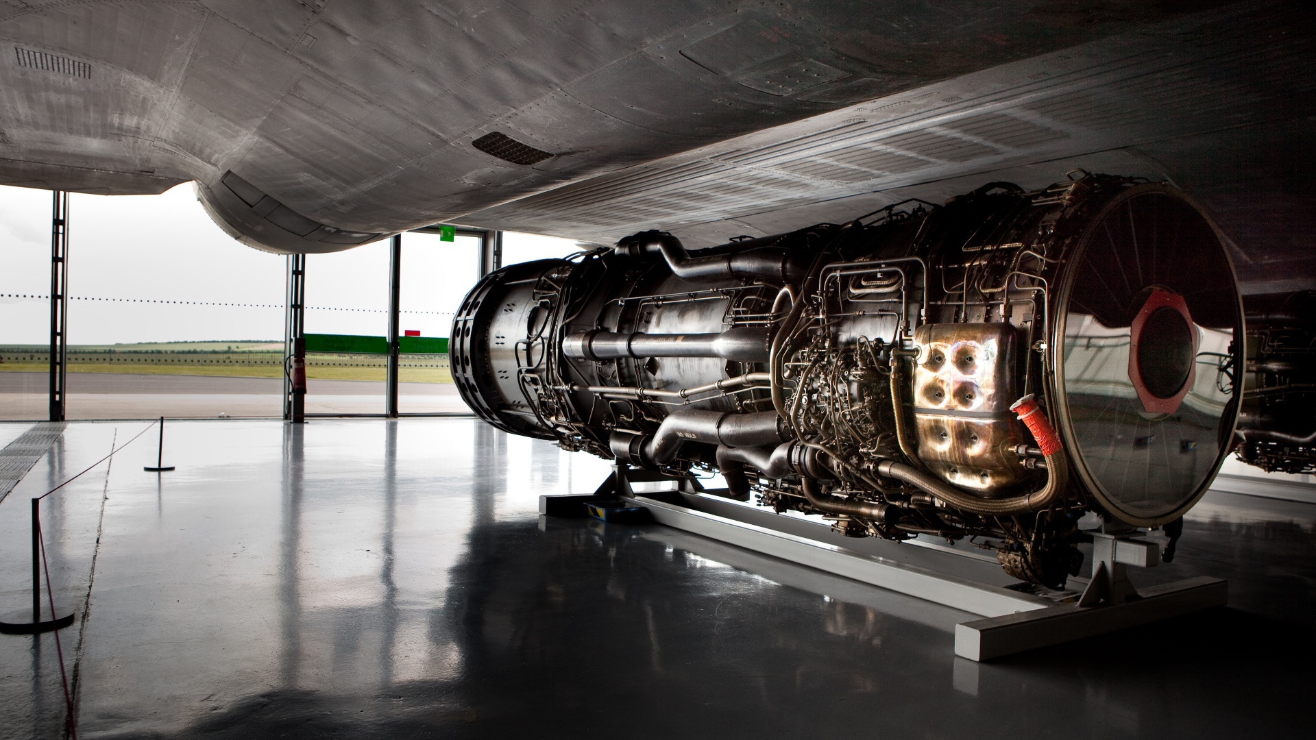 Авиационный двигатель самолета SR-71 Blackbird