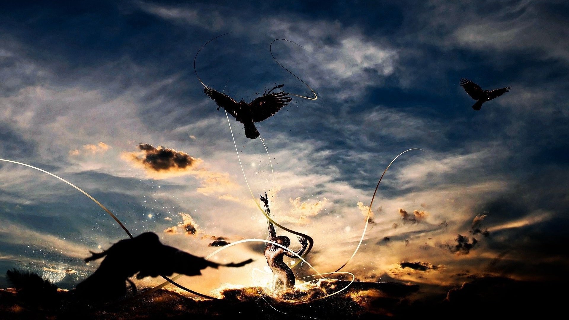 Птицы рвутся к свободе