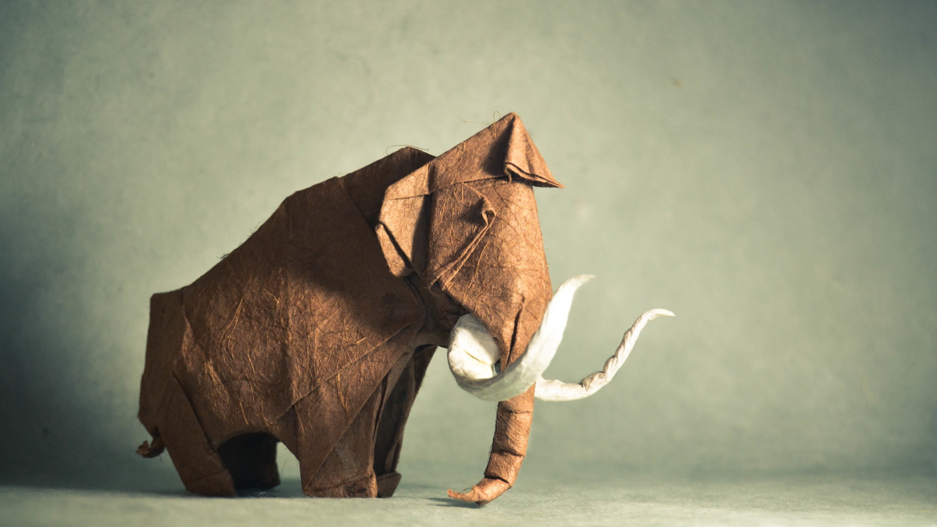 Слон из бумаги, оригами