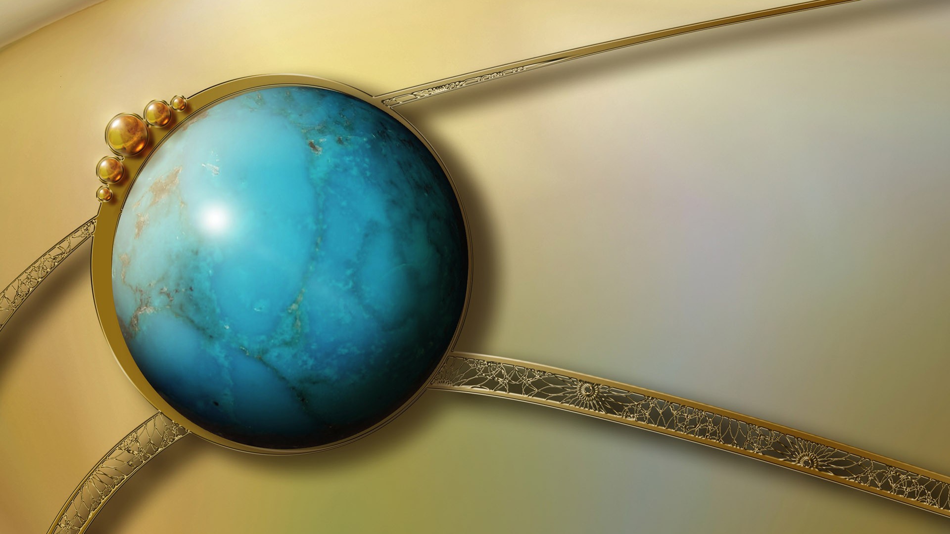 Драгоценный камень в оправе