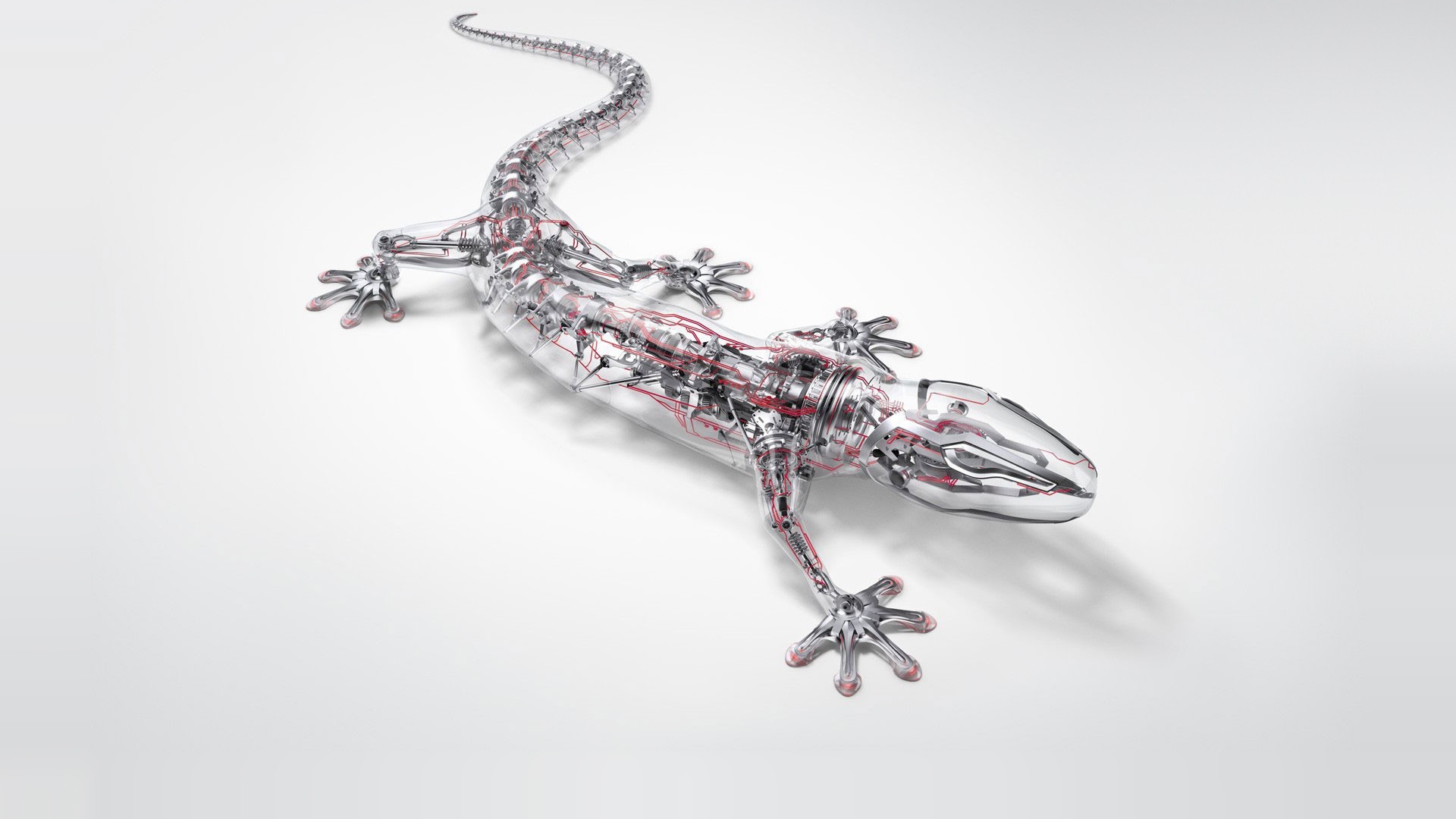 Ящерица плод высоких технологий