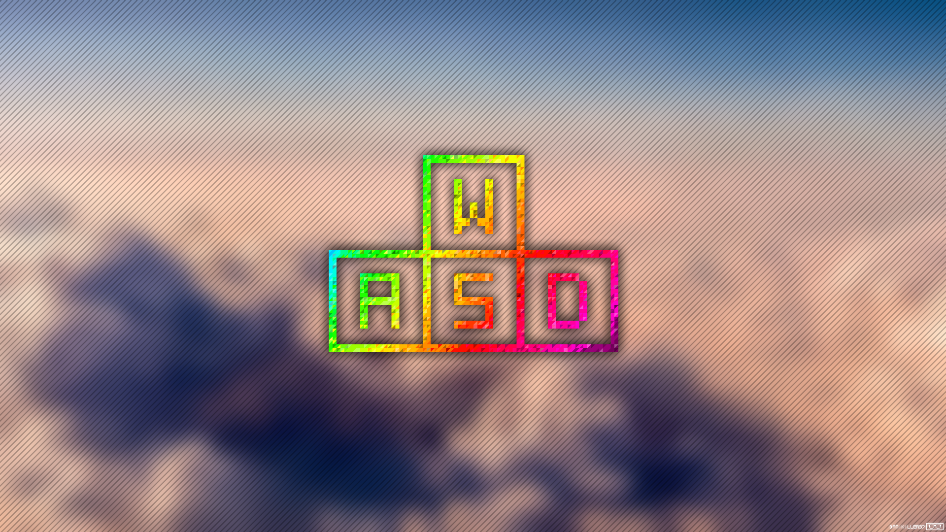 Символы знакомые геймерам WASD