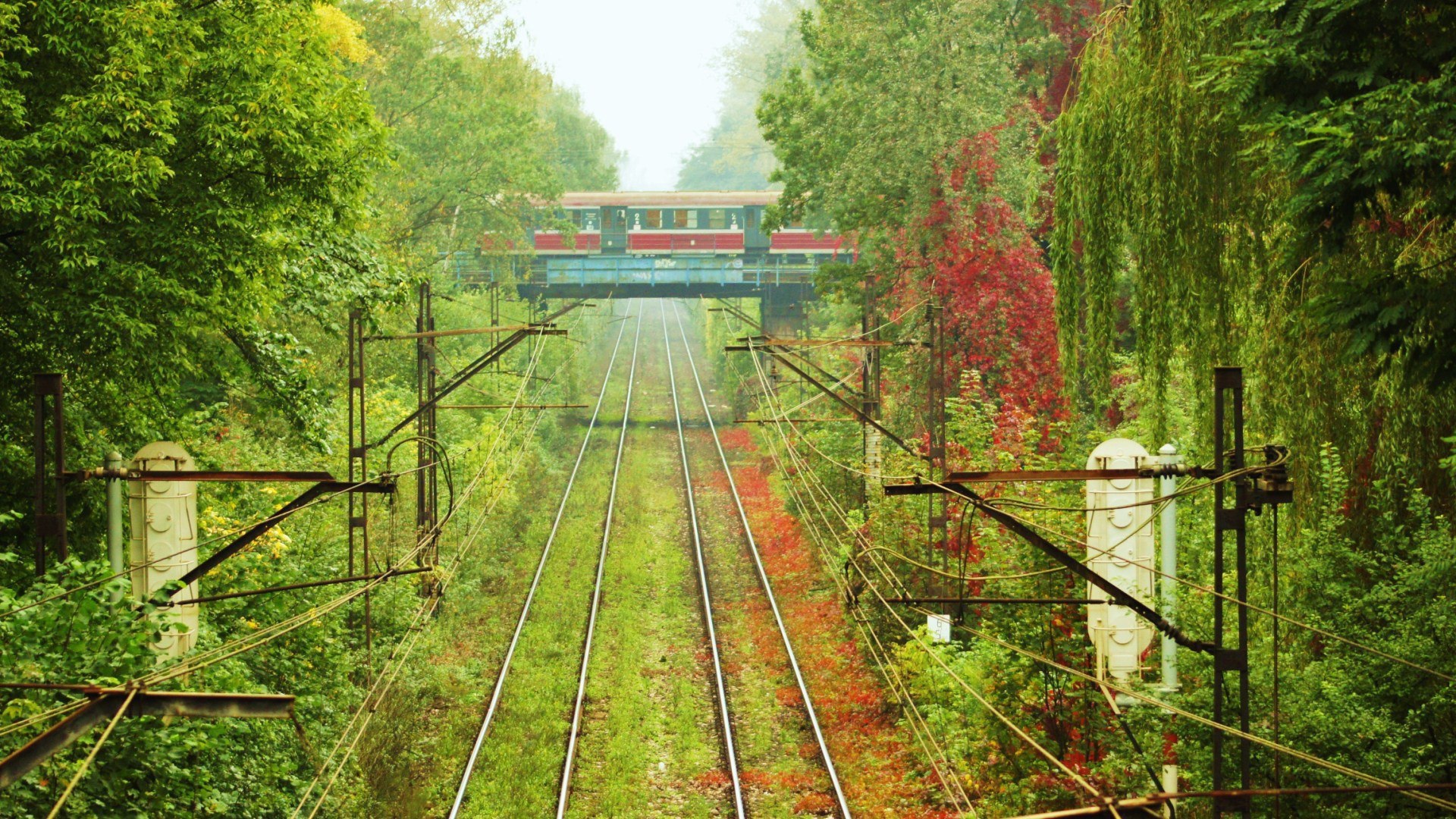 Пересечение железнодорожных путей