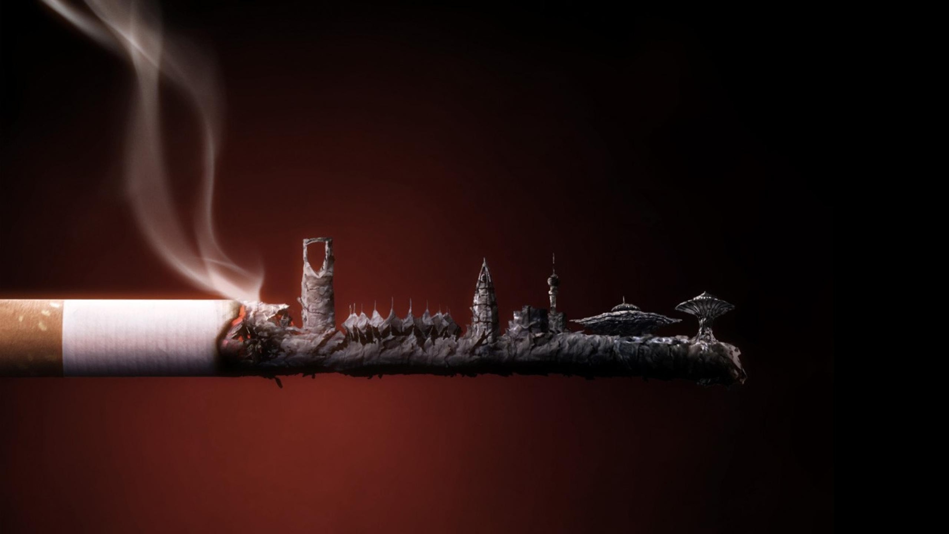 Мир на кончике сигареты