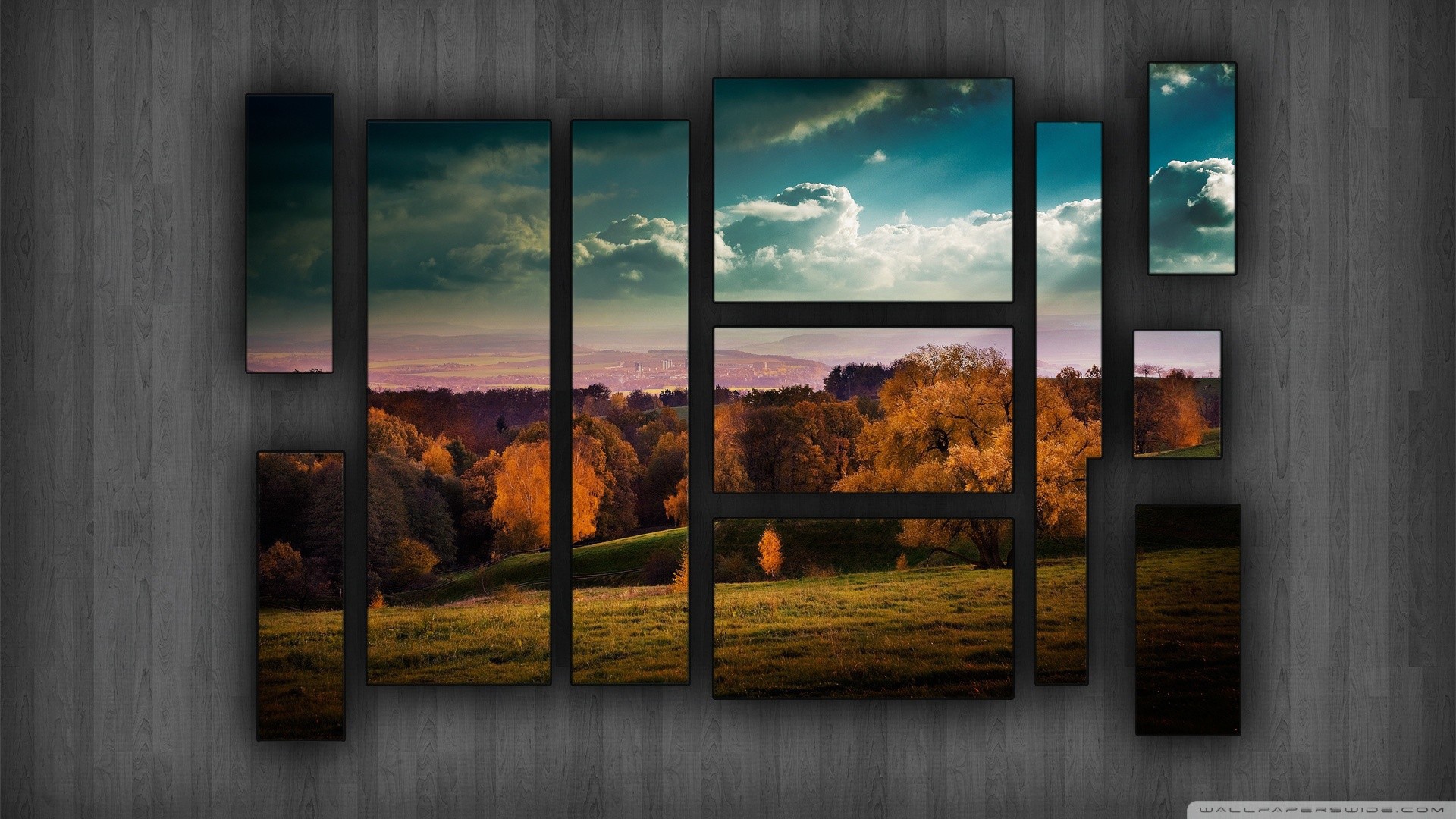 Современная картина на стене